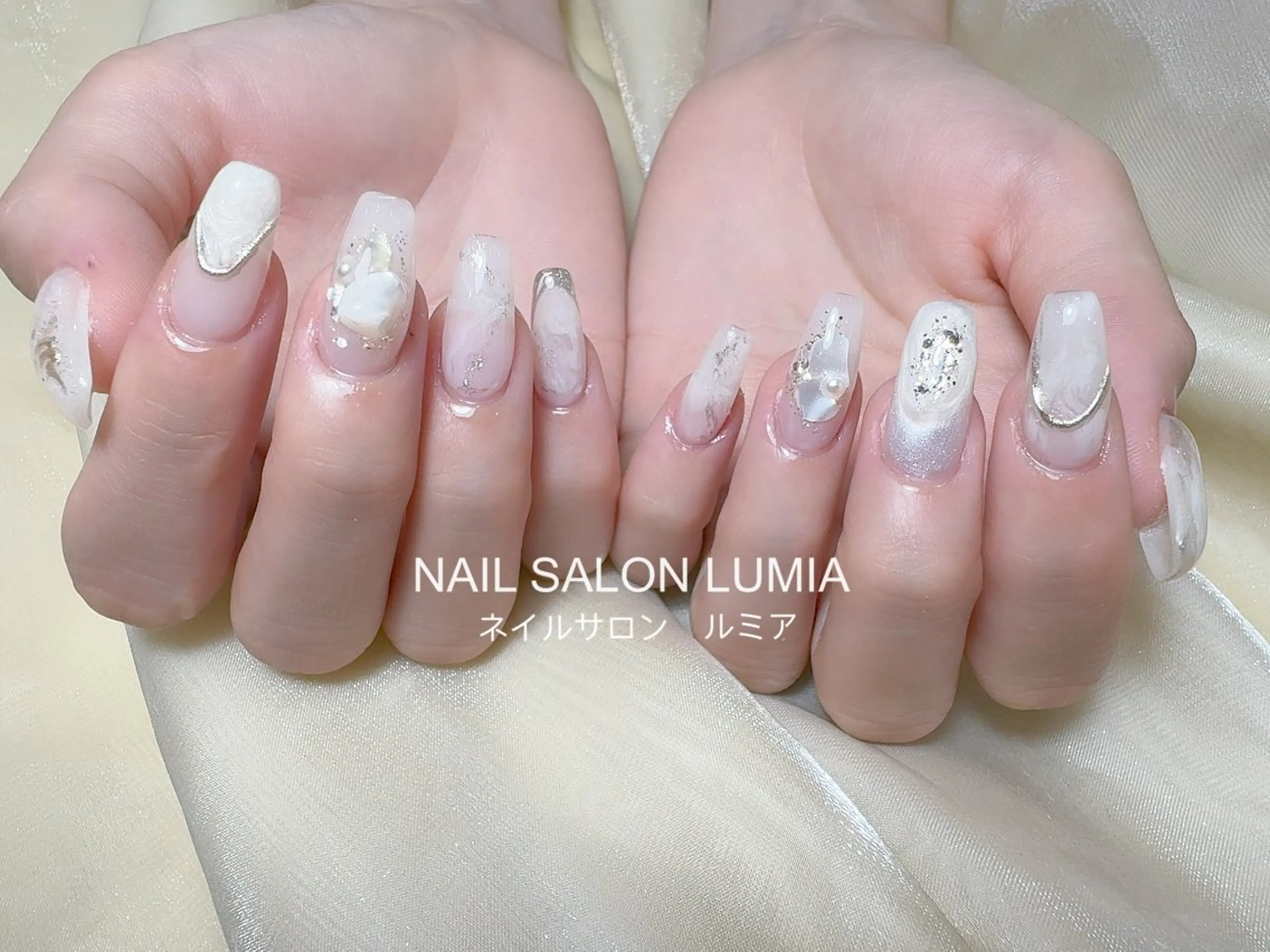 ネイル ハンドネイル ネイルサロン ルミア Lumia 店長のネイルデザイン