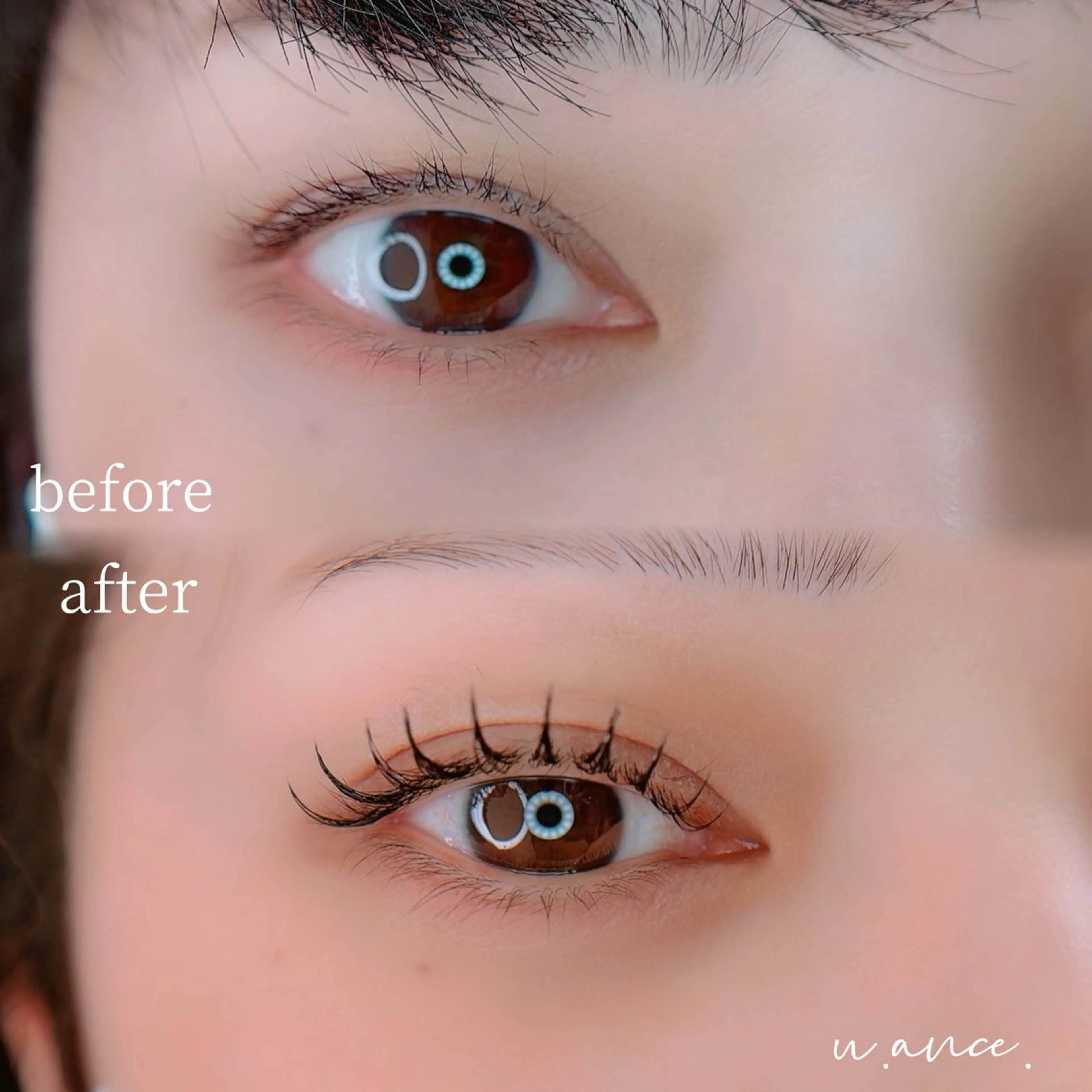 マツエク・マツパ Cカール u.ance.所属・u.ance. 【ﾕｱﾝｽ】のマツエク・マツパデザイン