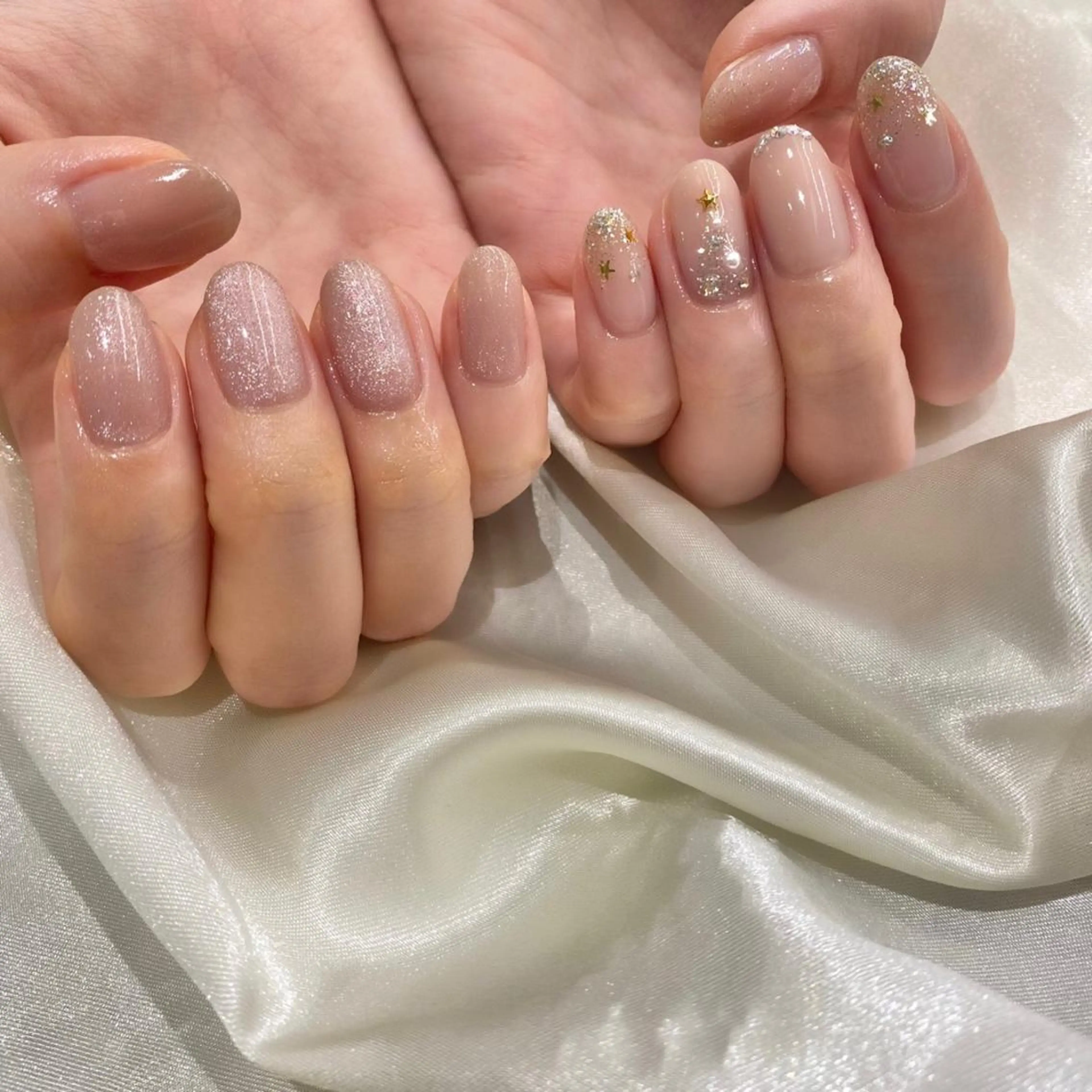 ネイル 冬ネイル クリスマス ハンドネイル Yuriko Omi パラジェル/渋谷のネイルデザイン