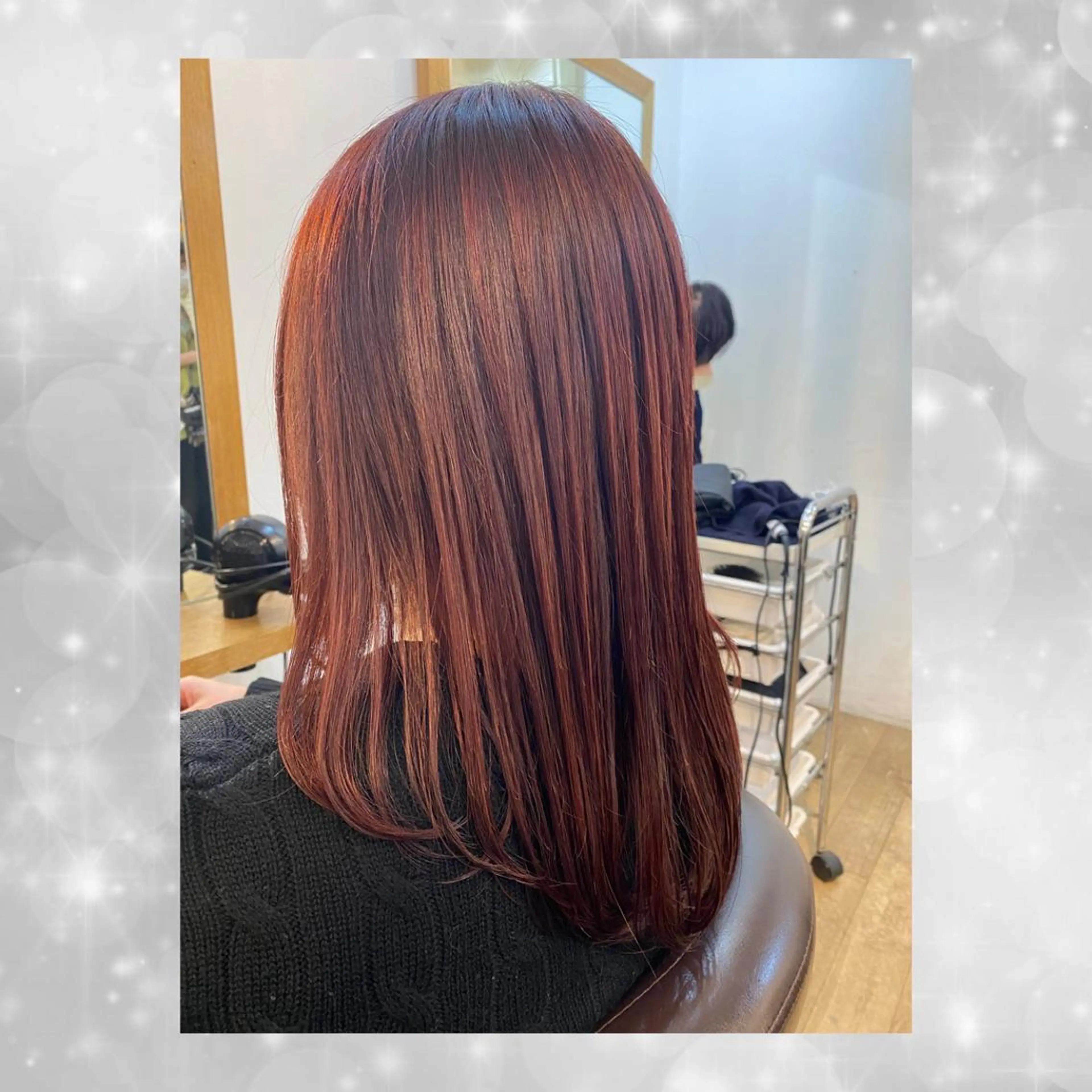 セミロング 🦋小倉 彩🦋のヘアスタイル