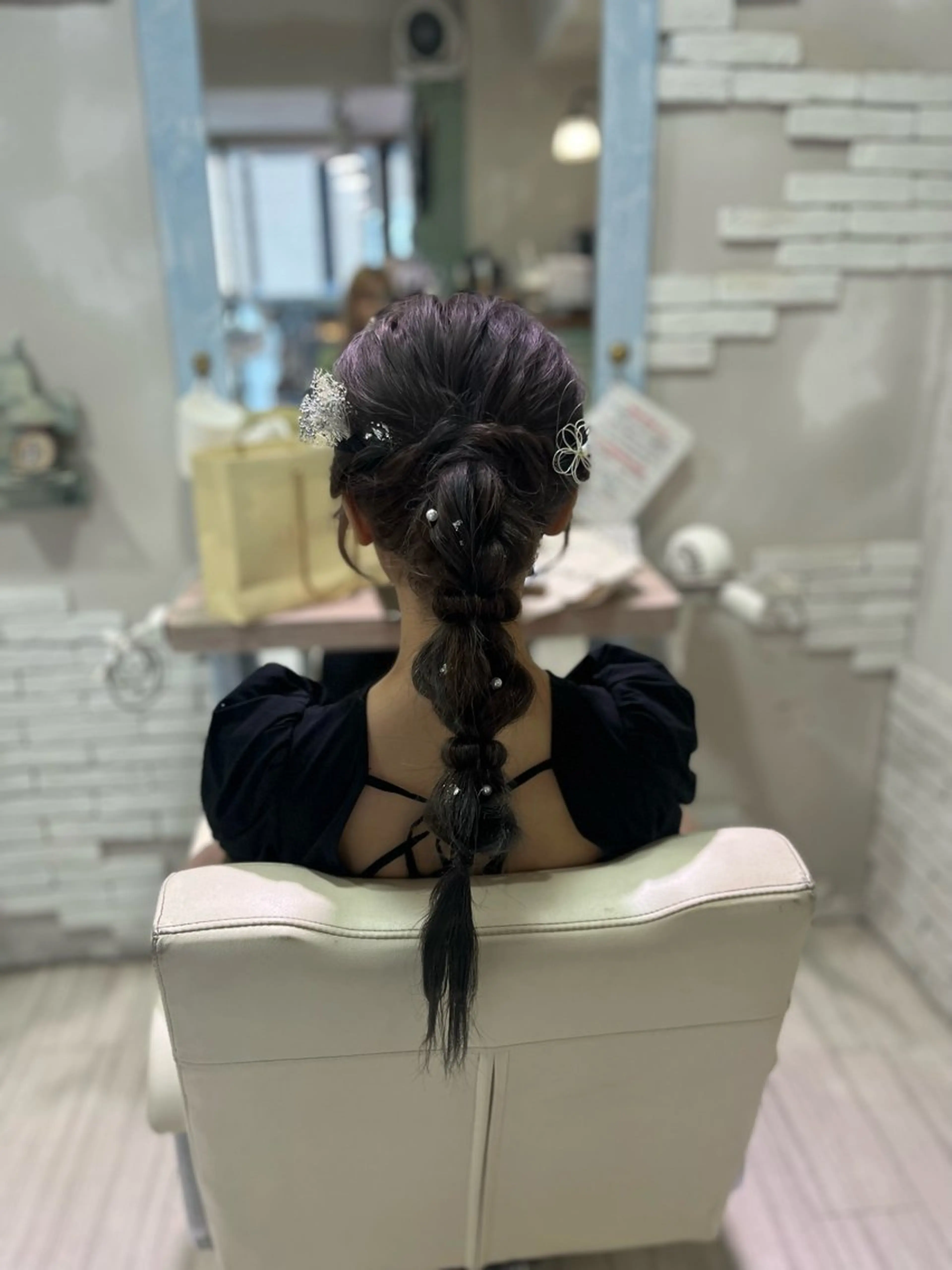 ヘアアレンジ 坂口 愛のヘアスタイル