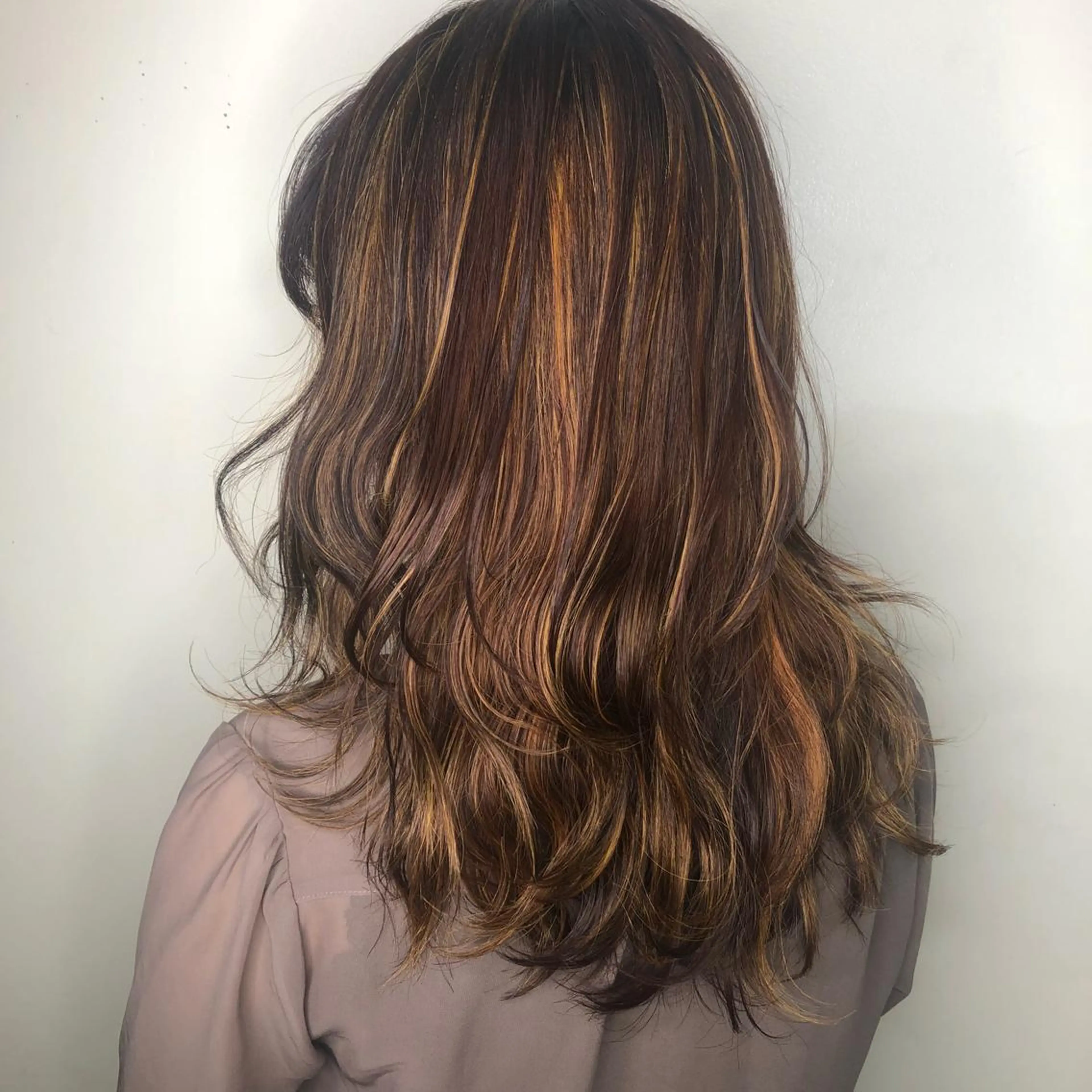 セミロング カラー 【淡色color/ nail】maikoのネイルデザイン