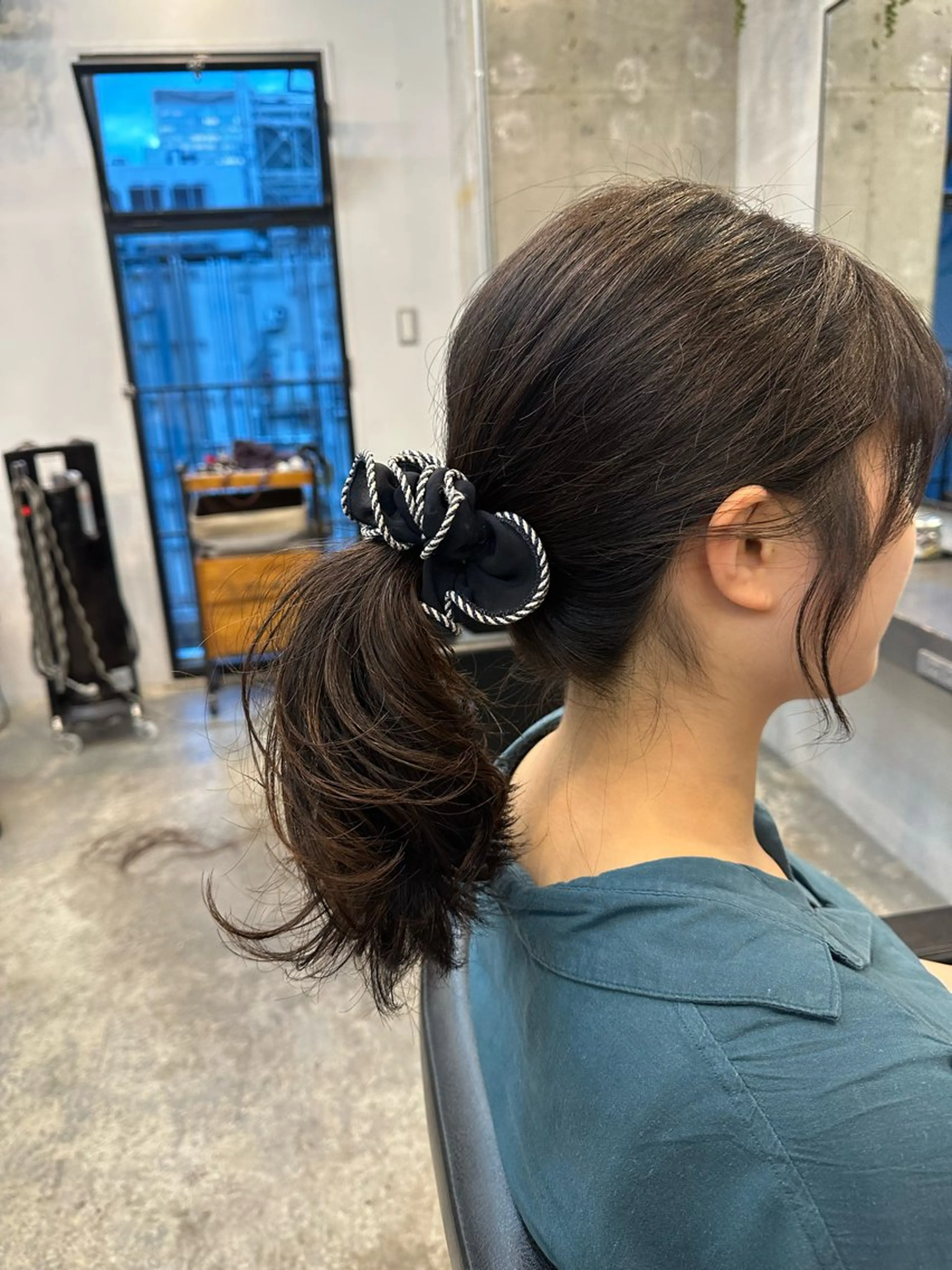 セミロング セミロングパーマ パーマ ブリーチ/パーマ ／まなみ🤍のヘアスタイル