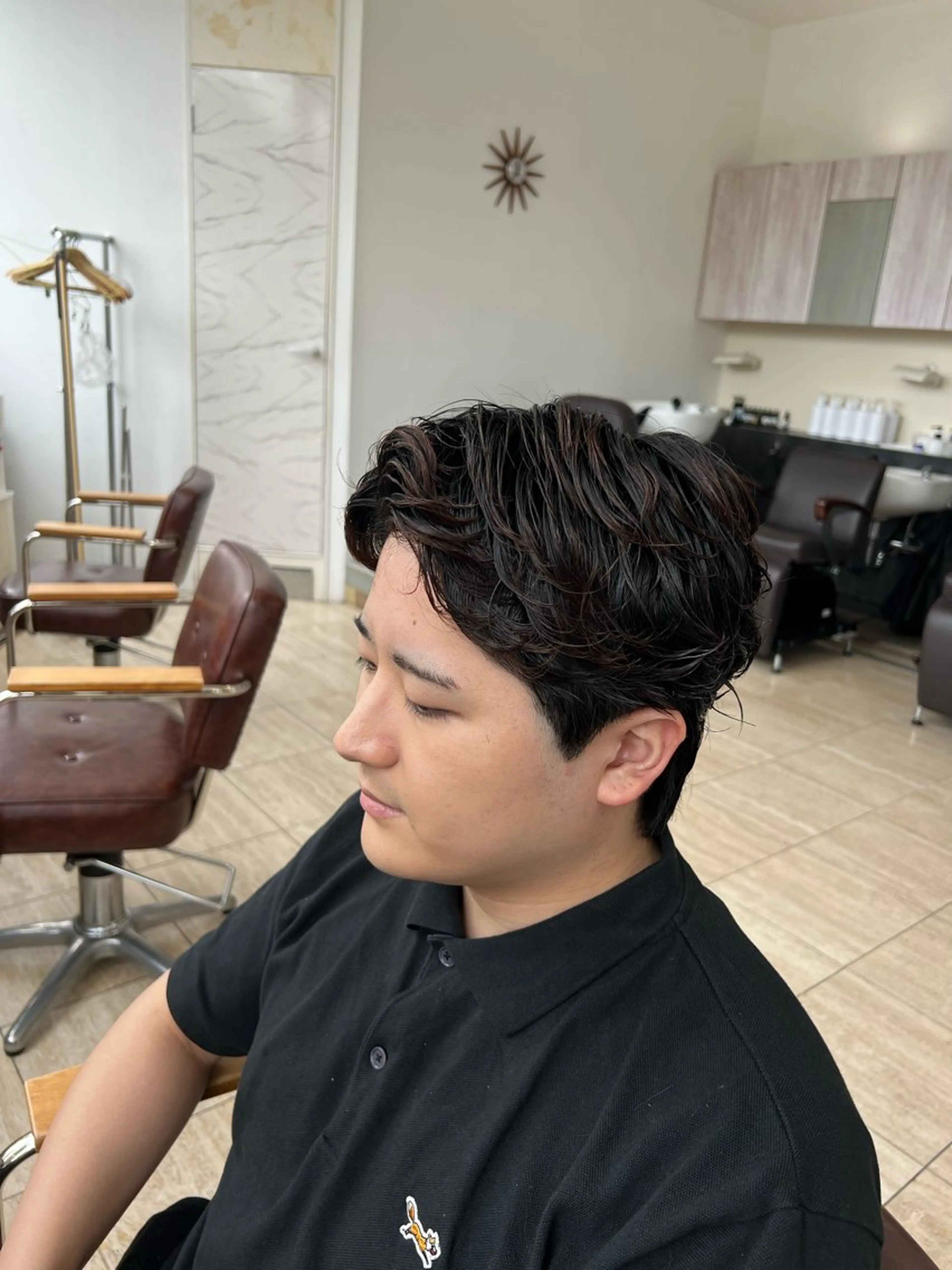 パーマ メンズ メンズ韓国風 メンズパーマ men's&ladys J'sGrace【メンズアンドレディース ジェイズグレイス】所属・🌻J'sGrace /JUMA🌻のヘアスタイル