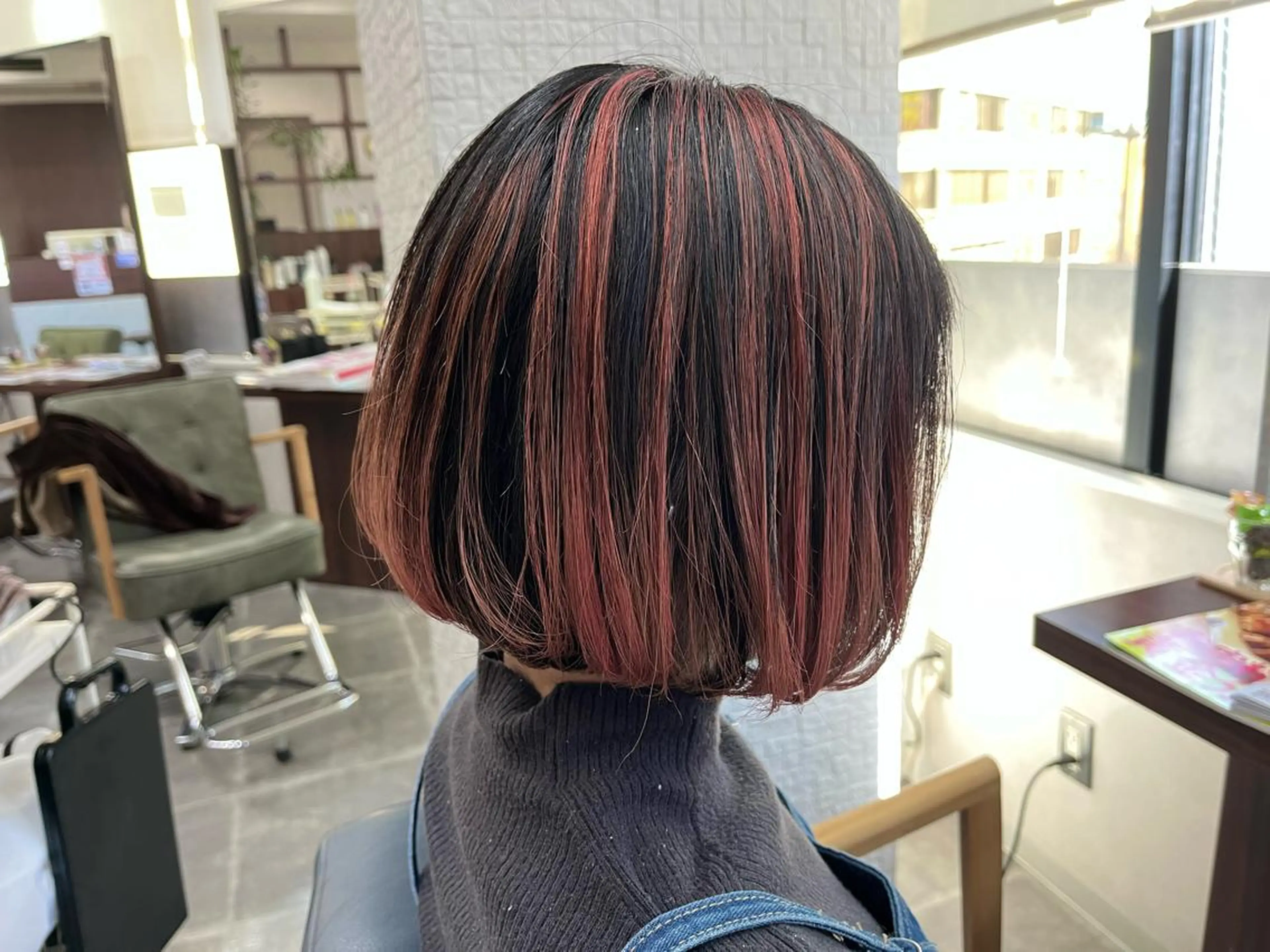 ショート 長内  大明のヘアスタイル