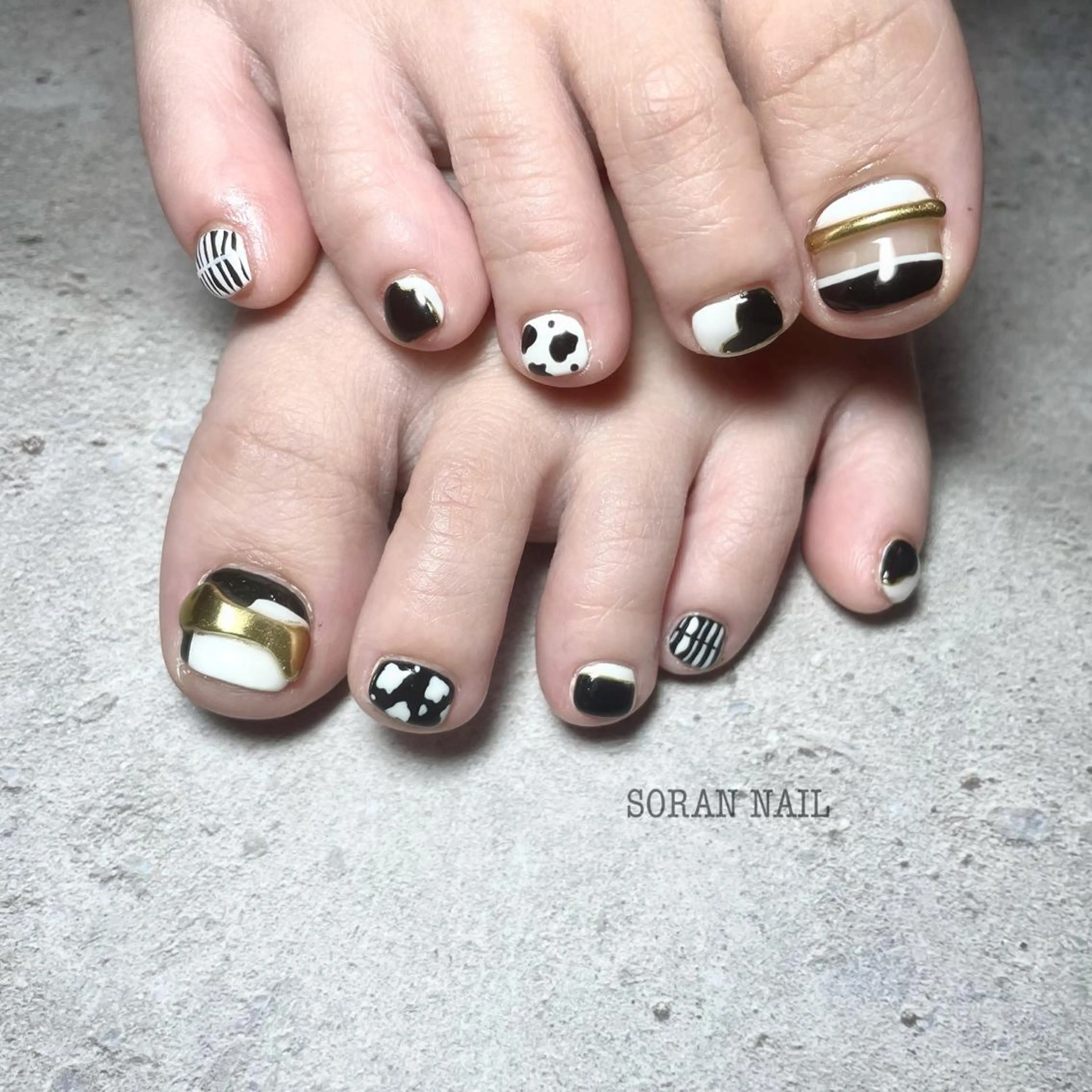 ネイル フットネイル soran nailのネイルデザイン