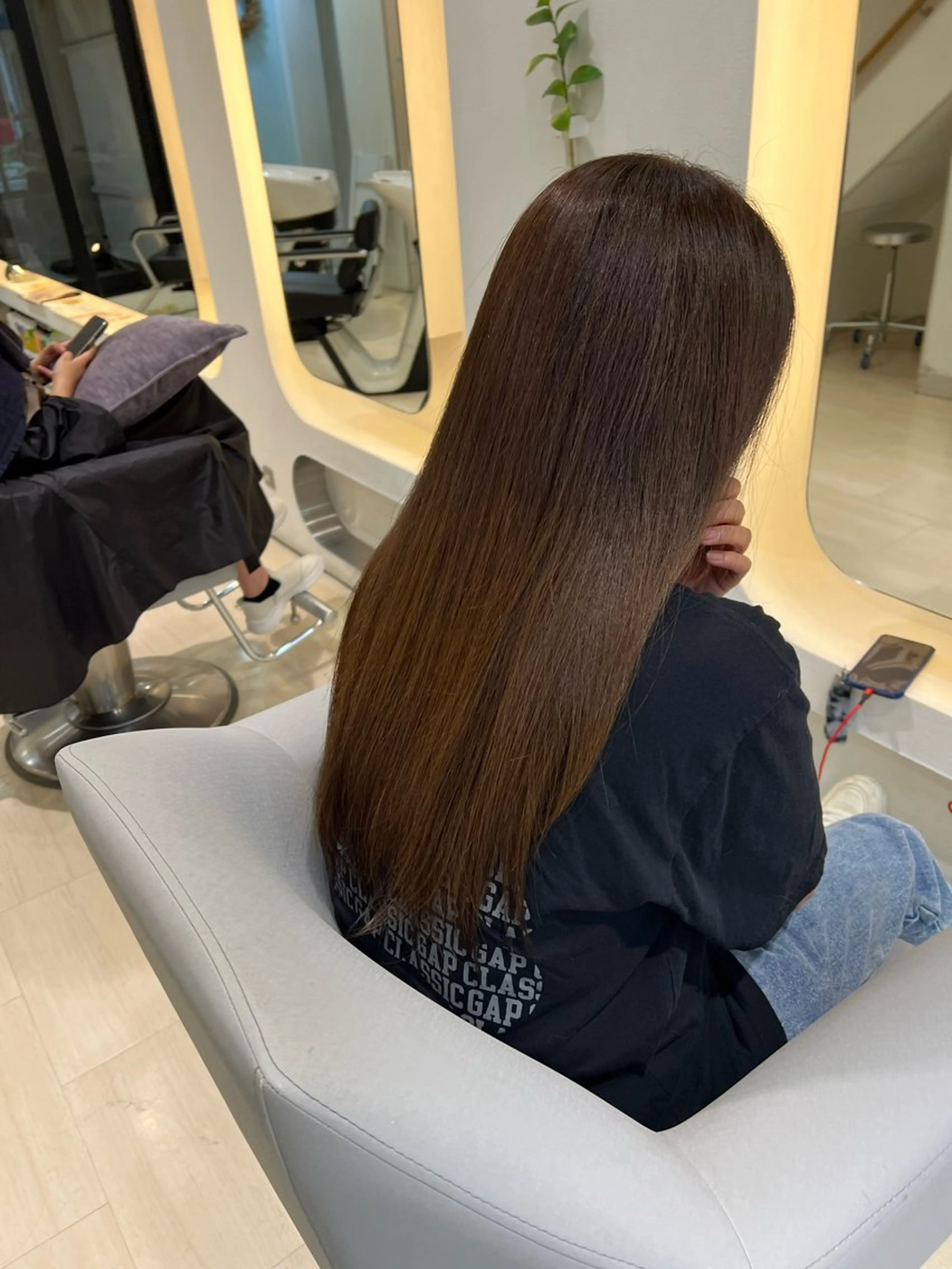 ミディアム カラー トリートメント 堀井 凌平のヘアスタイル