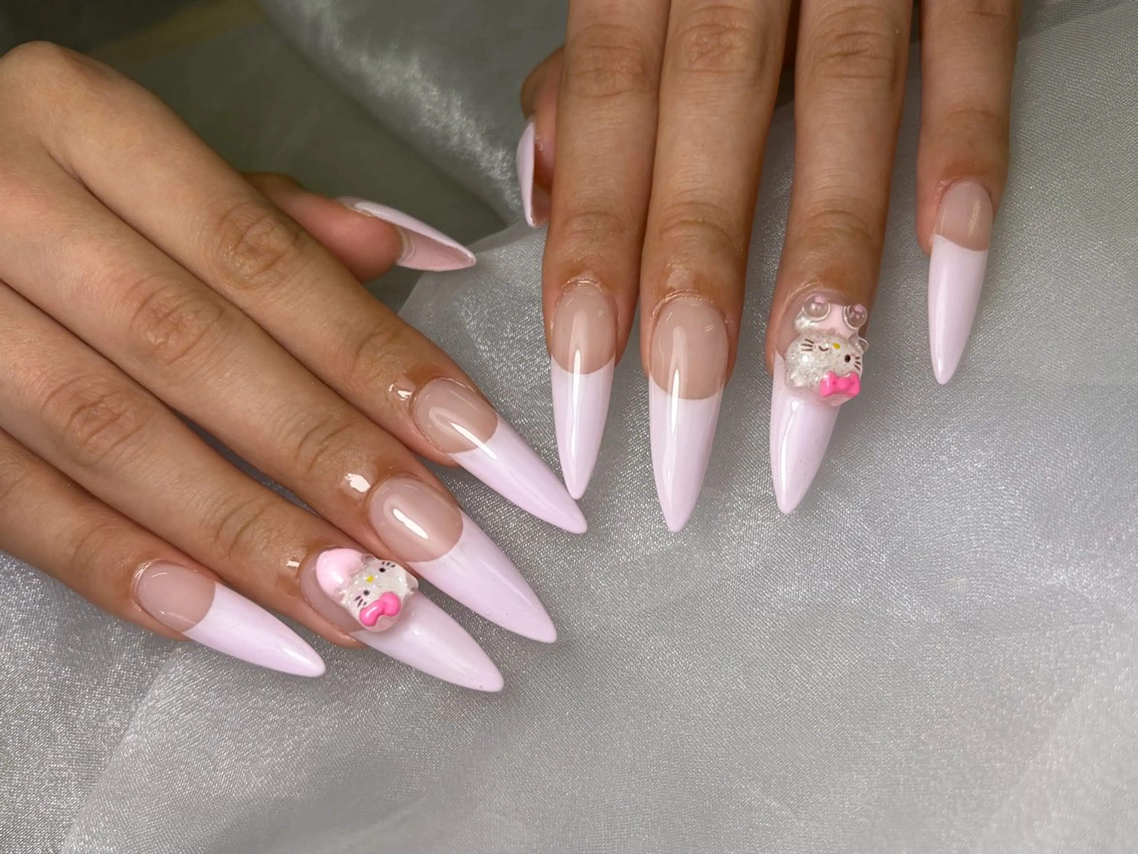 ネイル ハンドネイル Mana‪ ‪·͜· ❤︎‬のネイルデザイン