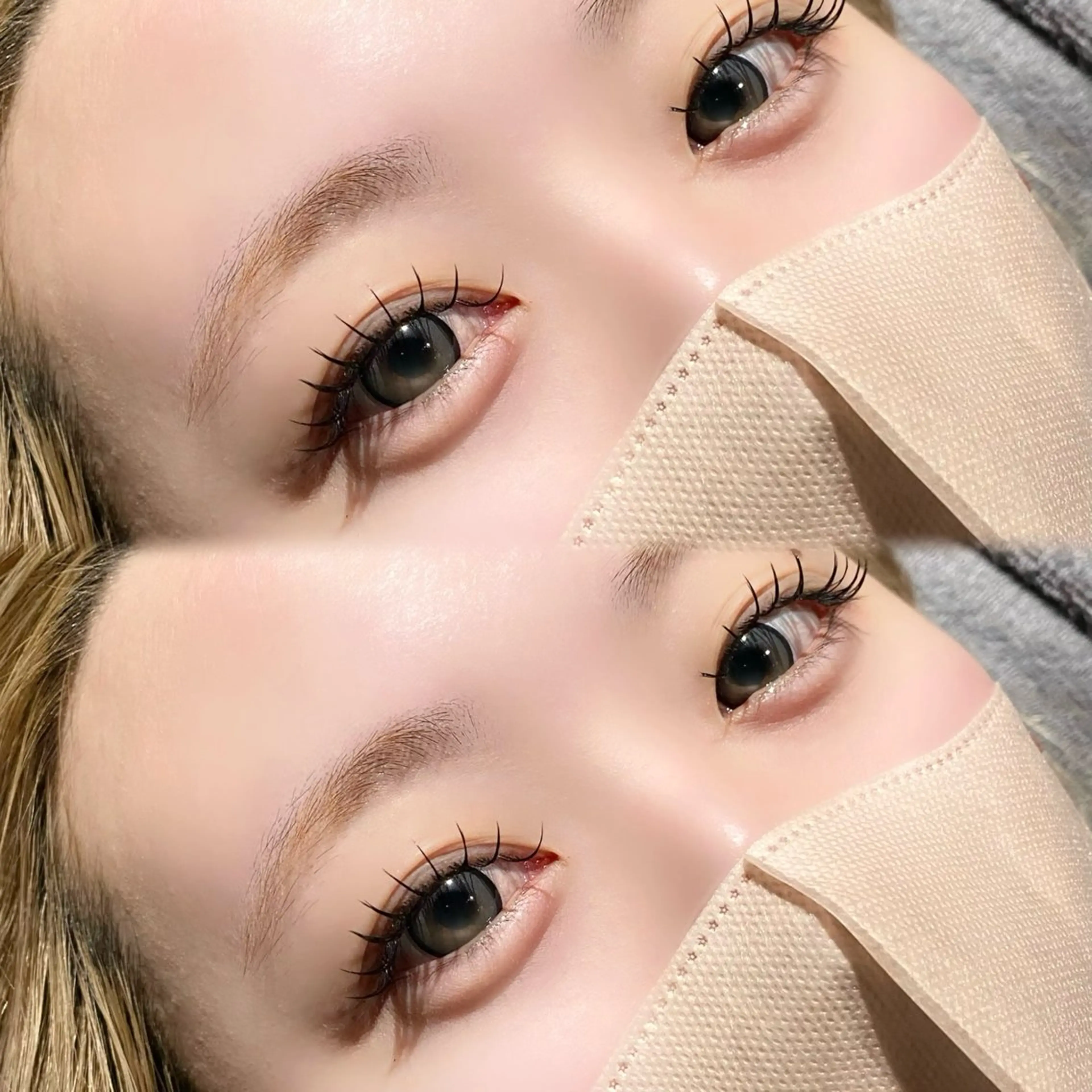 【ナチュ盛れ✧】LEDマツエク120本♡コーティング付きの写真