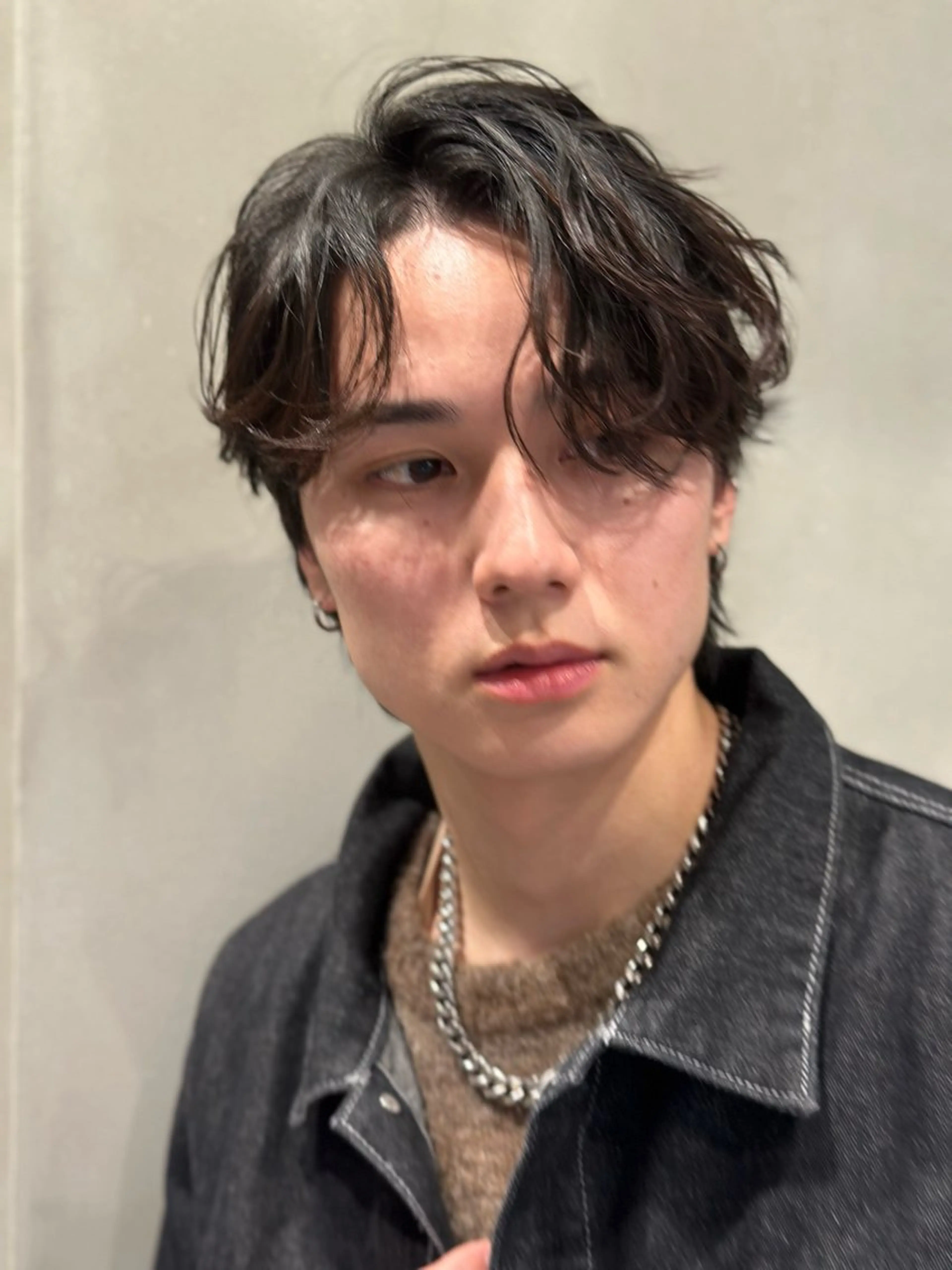 ショート パーマ メンズ 池袋センターパート No.1 裕大のヘアスタイル