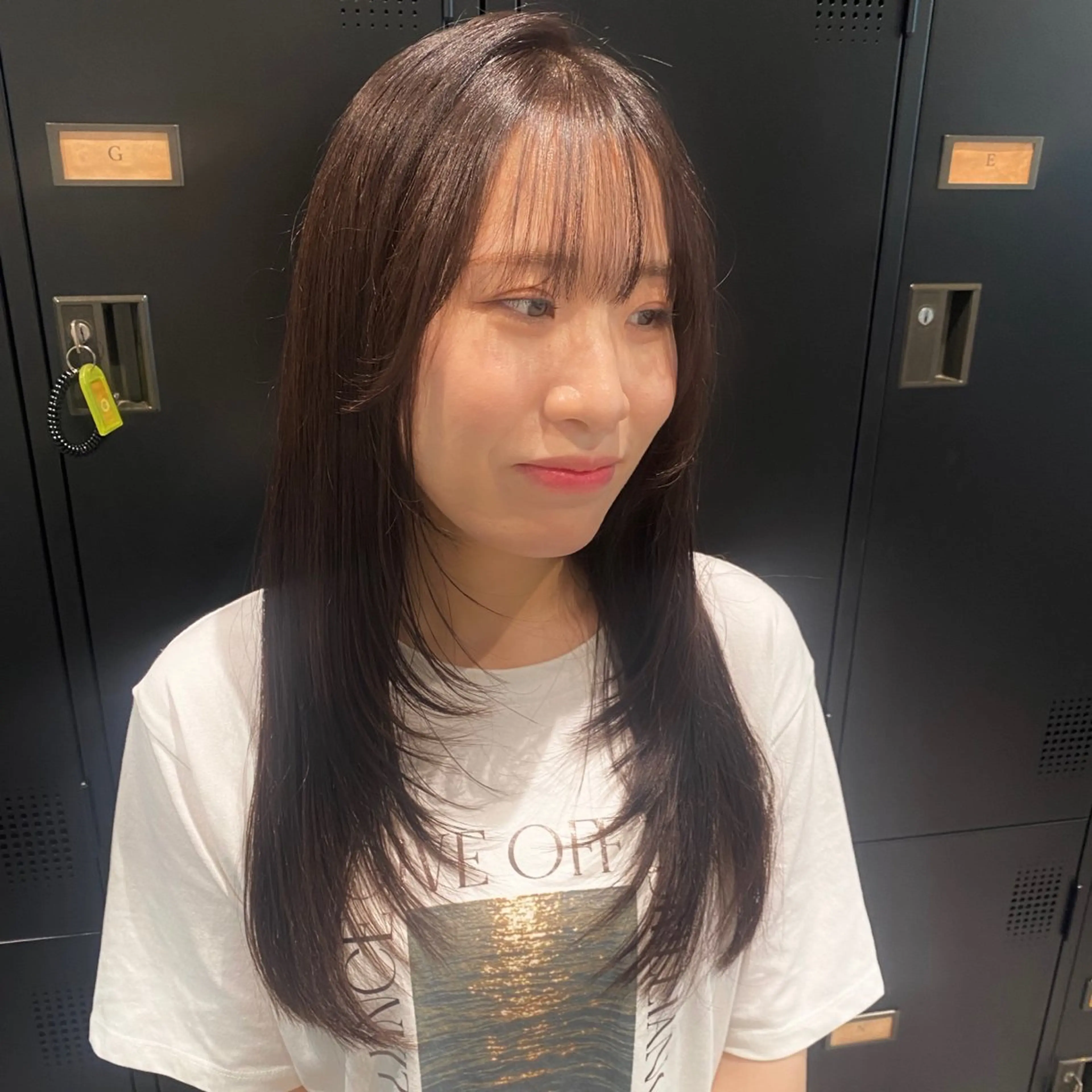 カラー カット 韓国ヘア AINA🐱のヘアスタイル