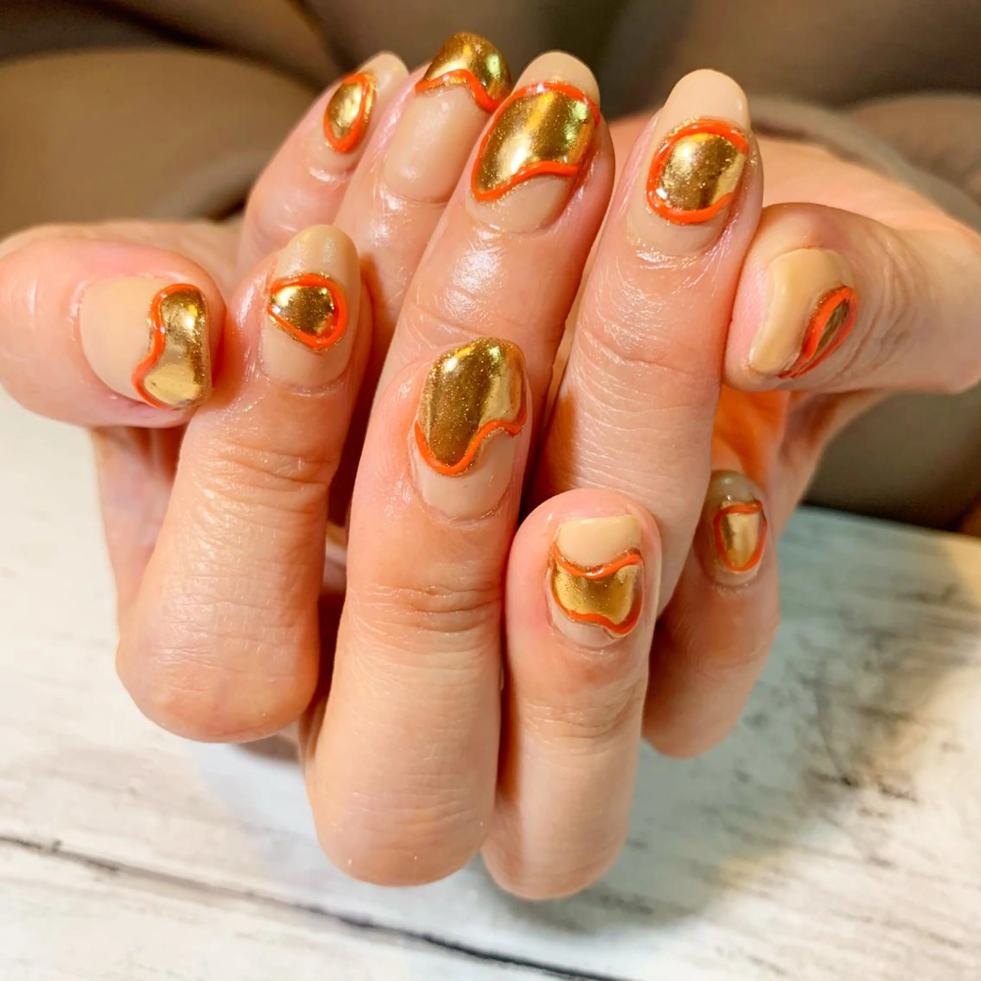 ネイル ハンドネイル GéRanium Harukaのネイルデザイン