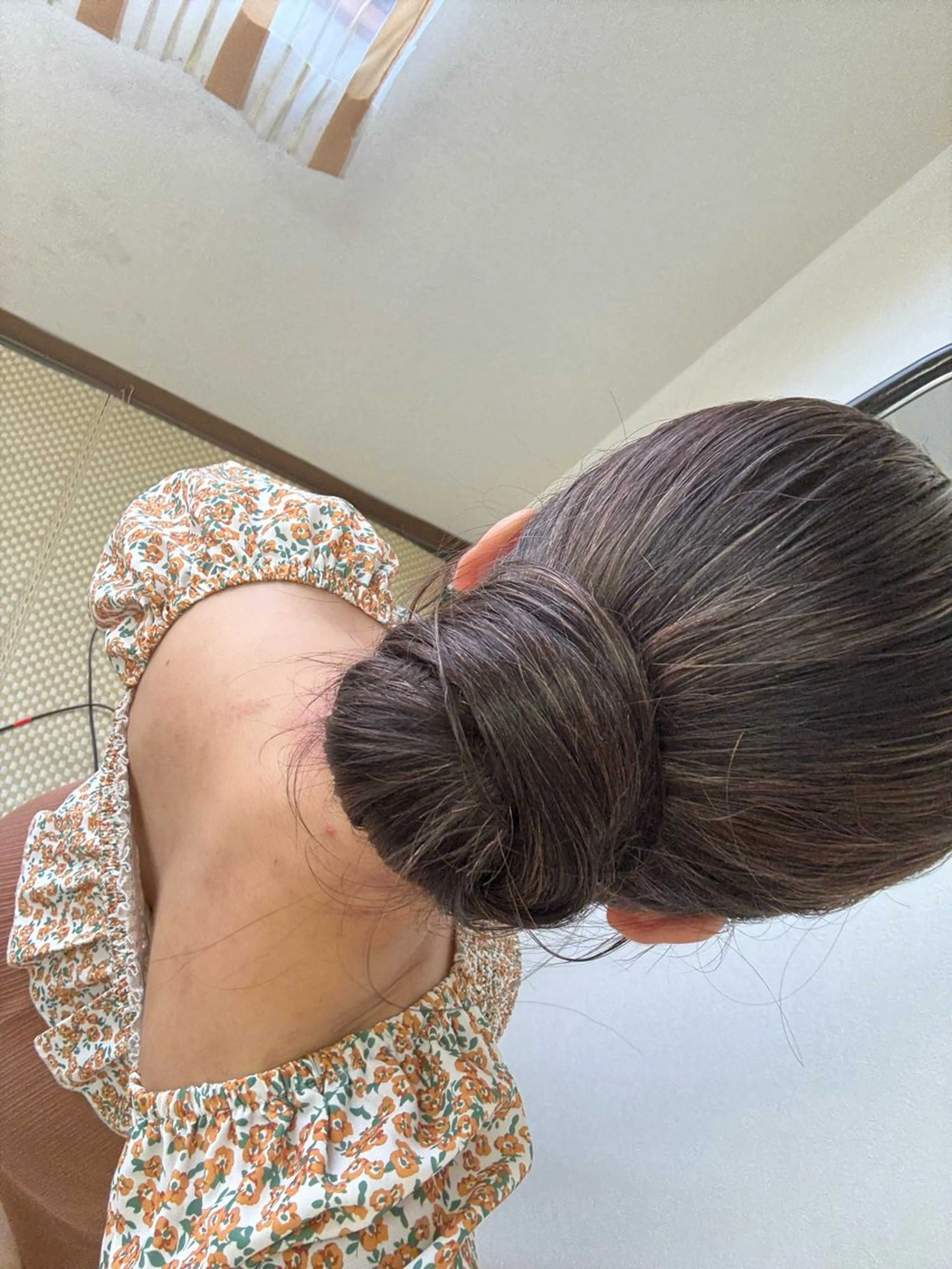 セミロング ヘアカラー N-plants 楓のヘアスタイル