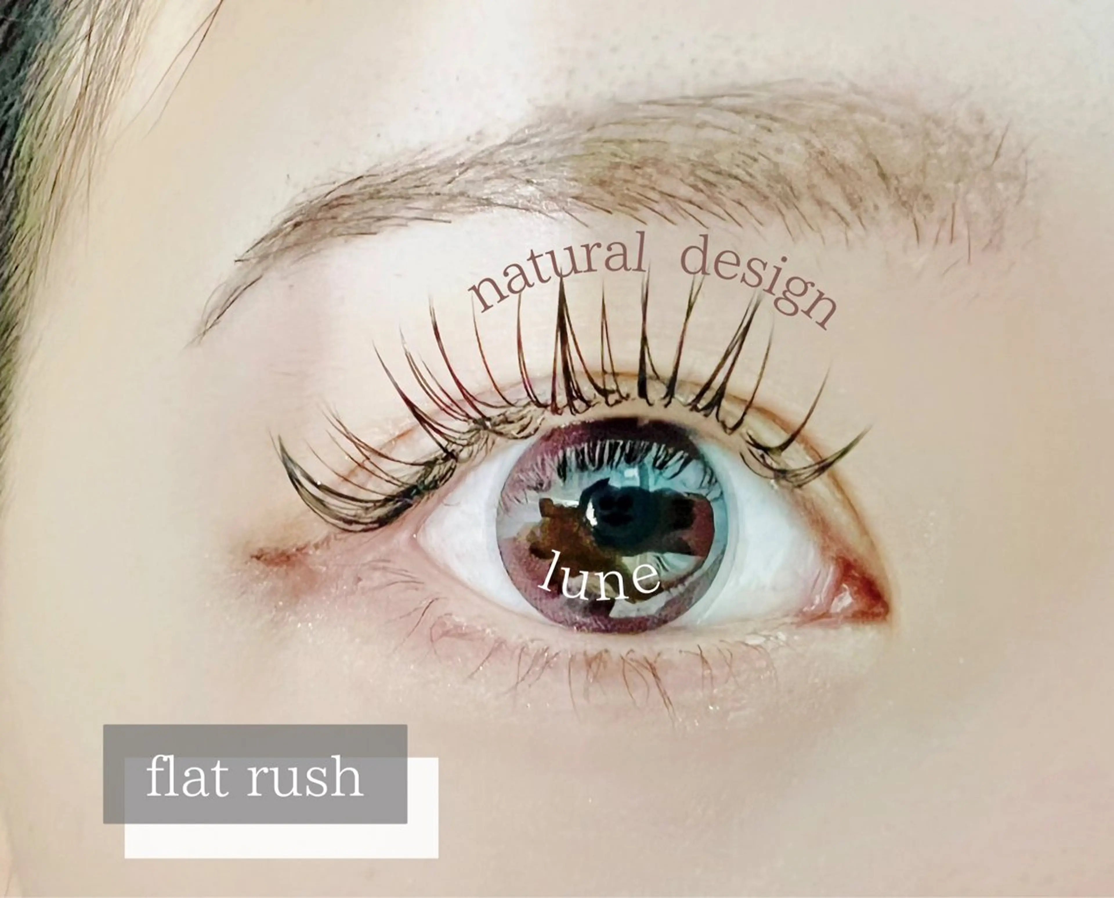 マツエク・マツパ Cカール eyelash salon mieux所属・mieux 🐏はるか🐏のマツエク・マツパデザイン