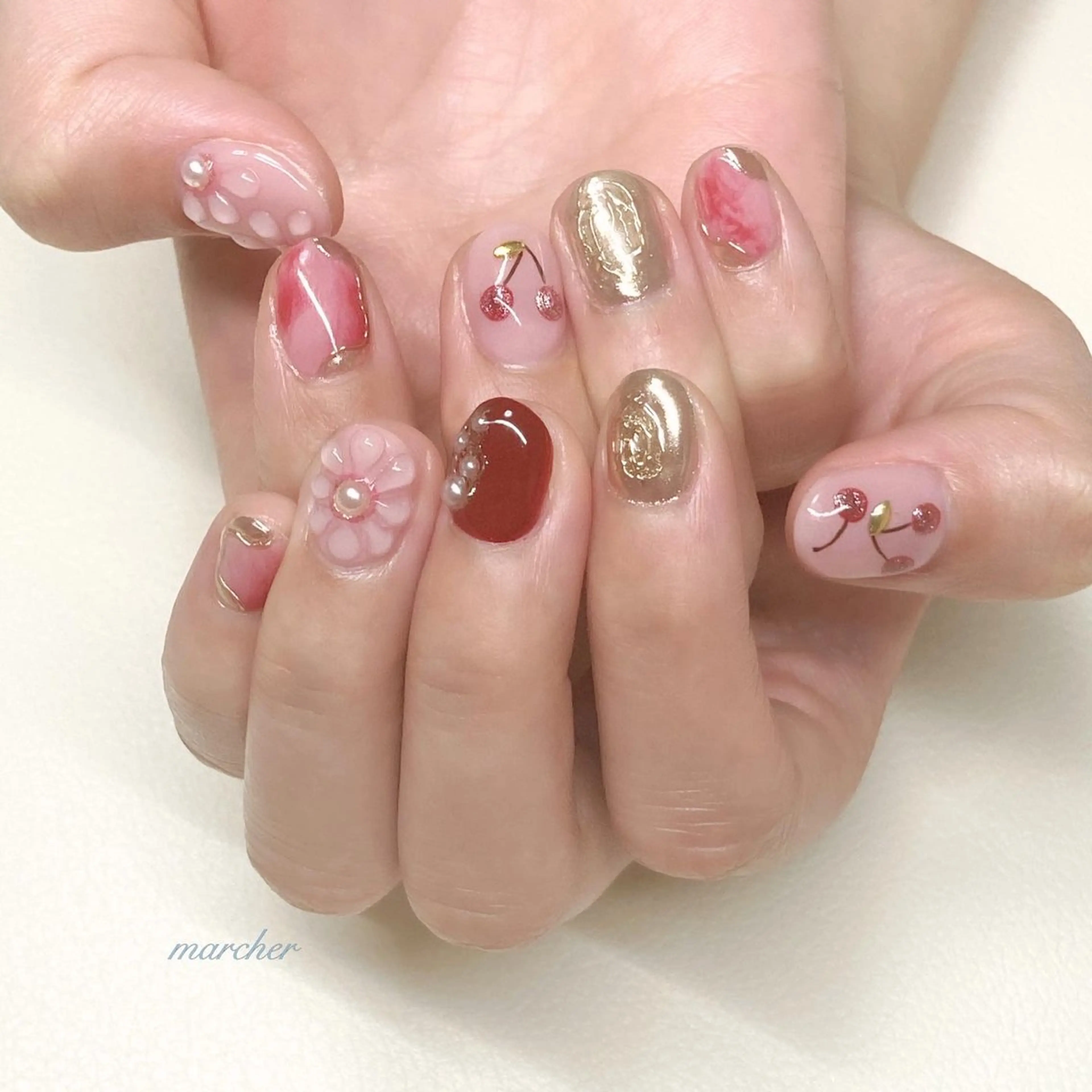 ネイル Nailbeauty marcherのネイルデザイン