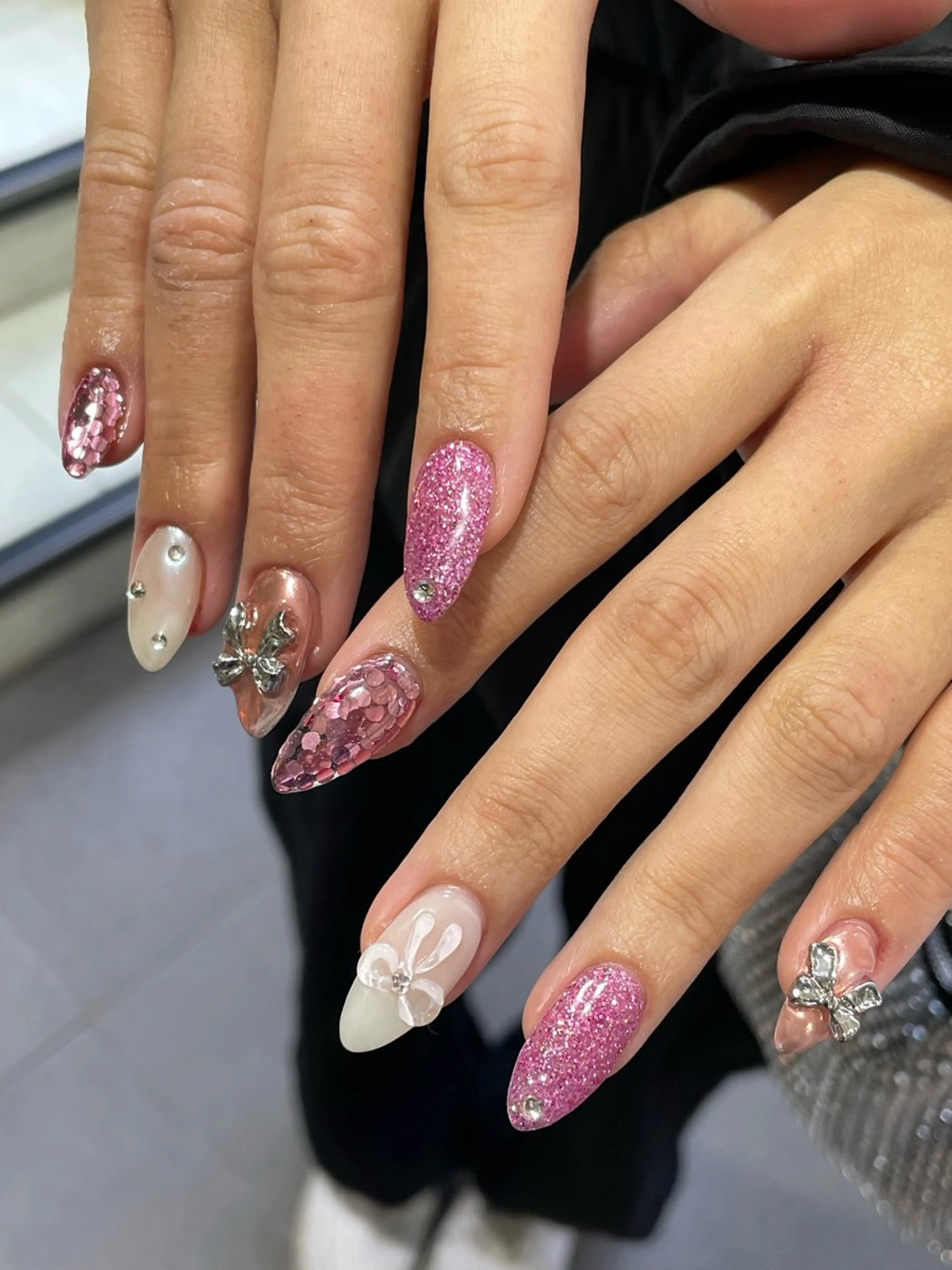 ネイル 【 ﾈｲﾘｽﾄ&ｱｲ ﾘｽﾄ】キヨカのネイルデザイン