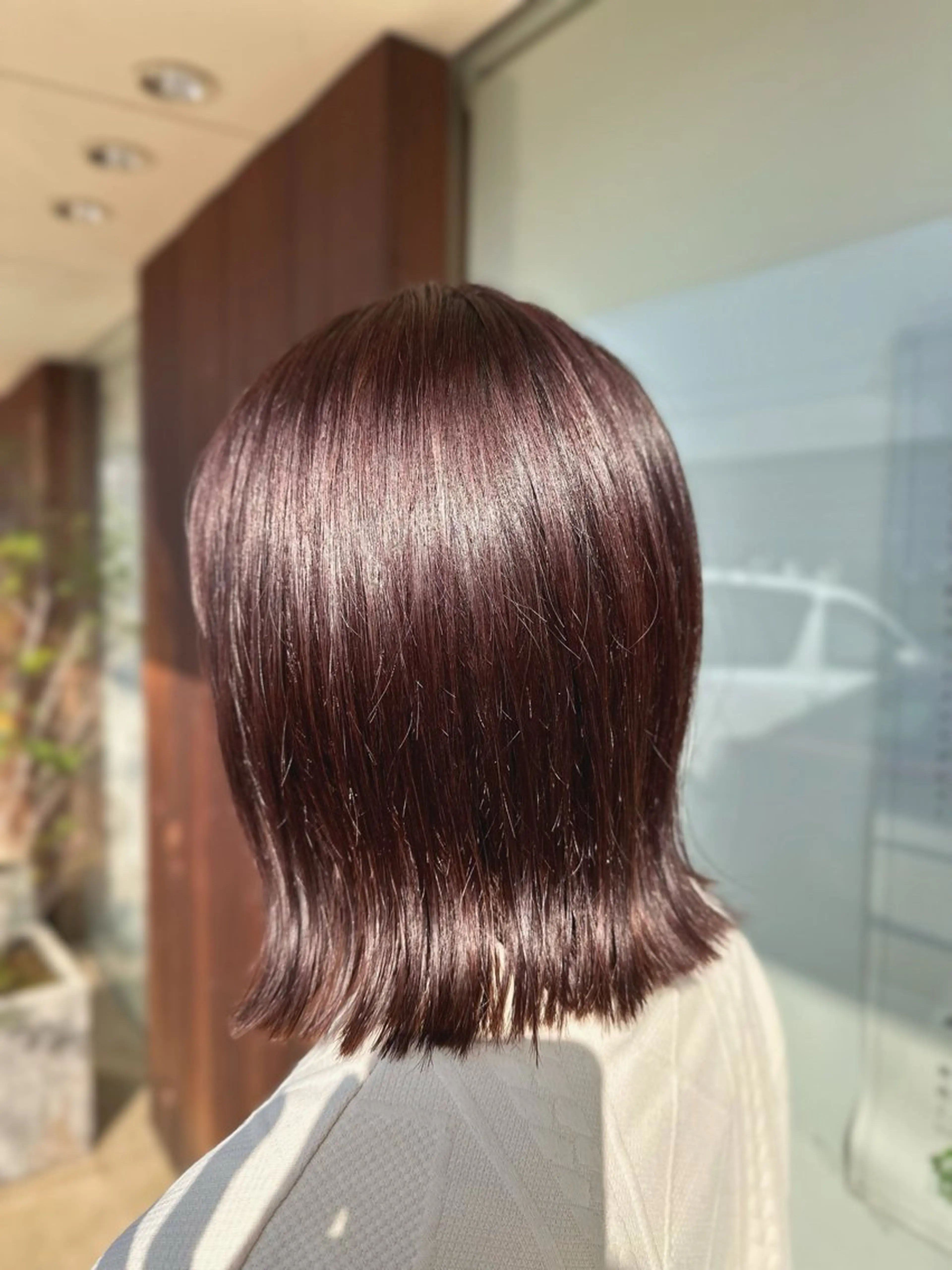 カラー ブラウンカラー 透明感カラー 為頭 りたのヘアスタイル