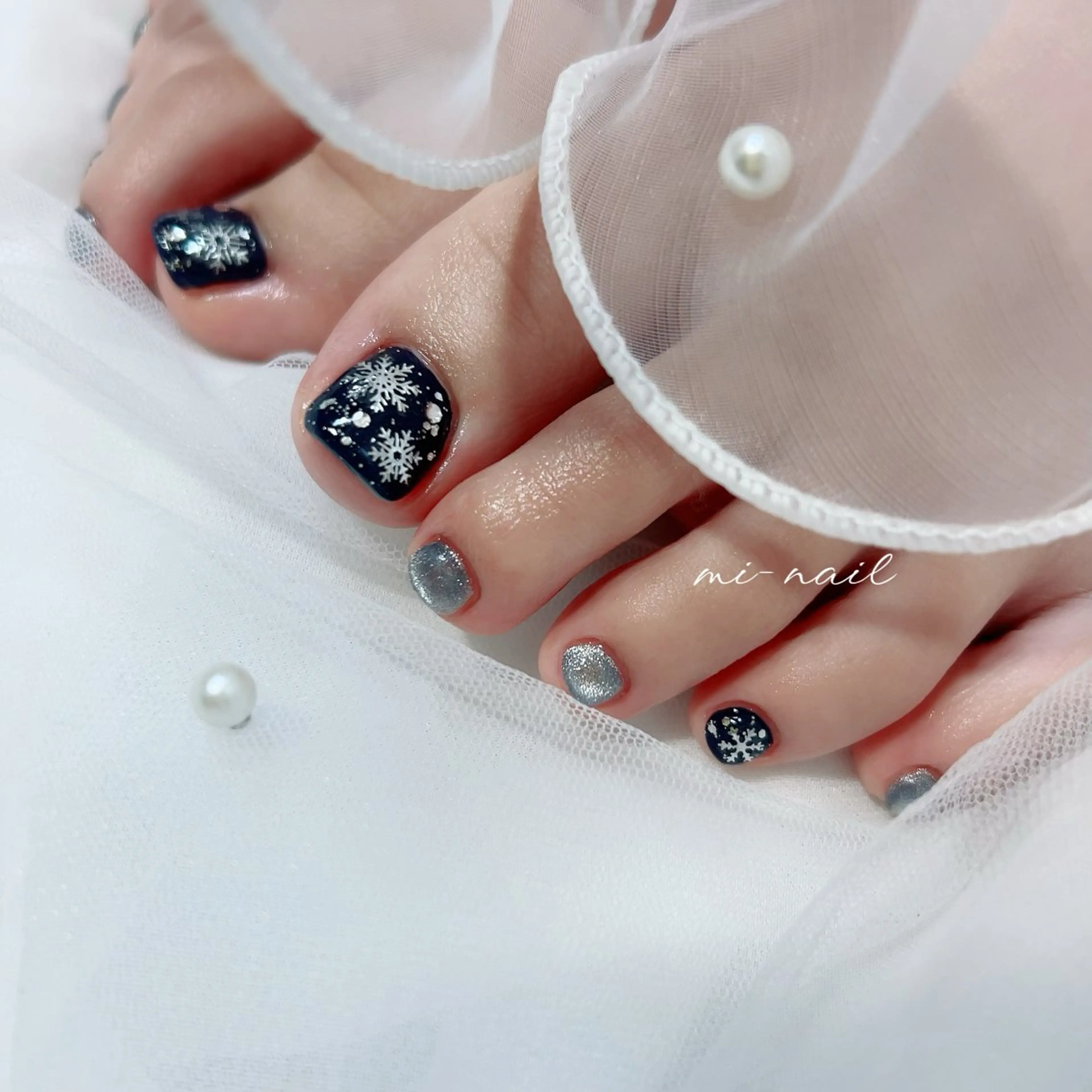 ネイル フットネイル ..mi_nail..所属・..mi-nail ..のネイルデザイン