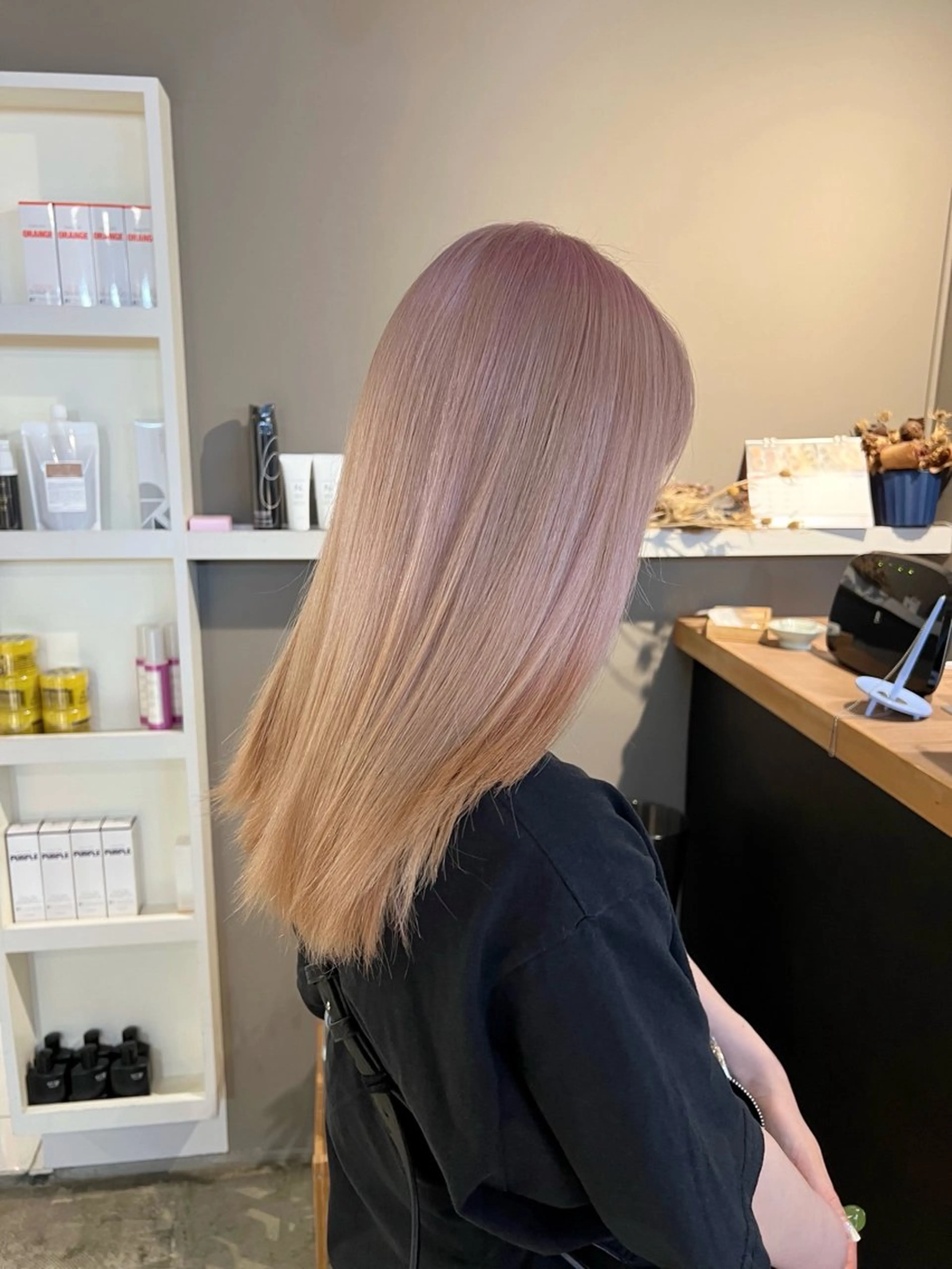 ロング カラー daiki 原宿のヘアスタイル