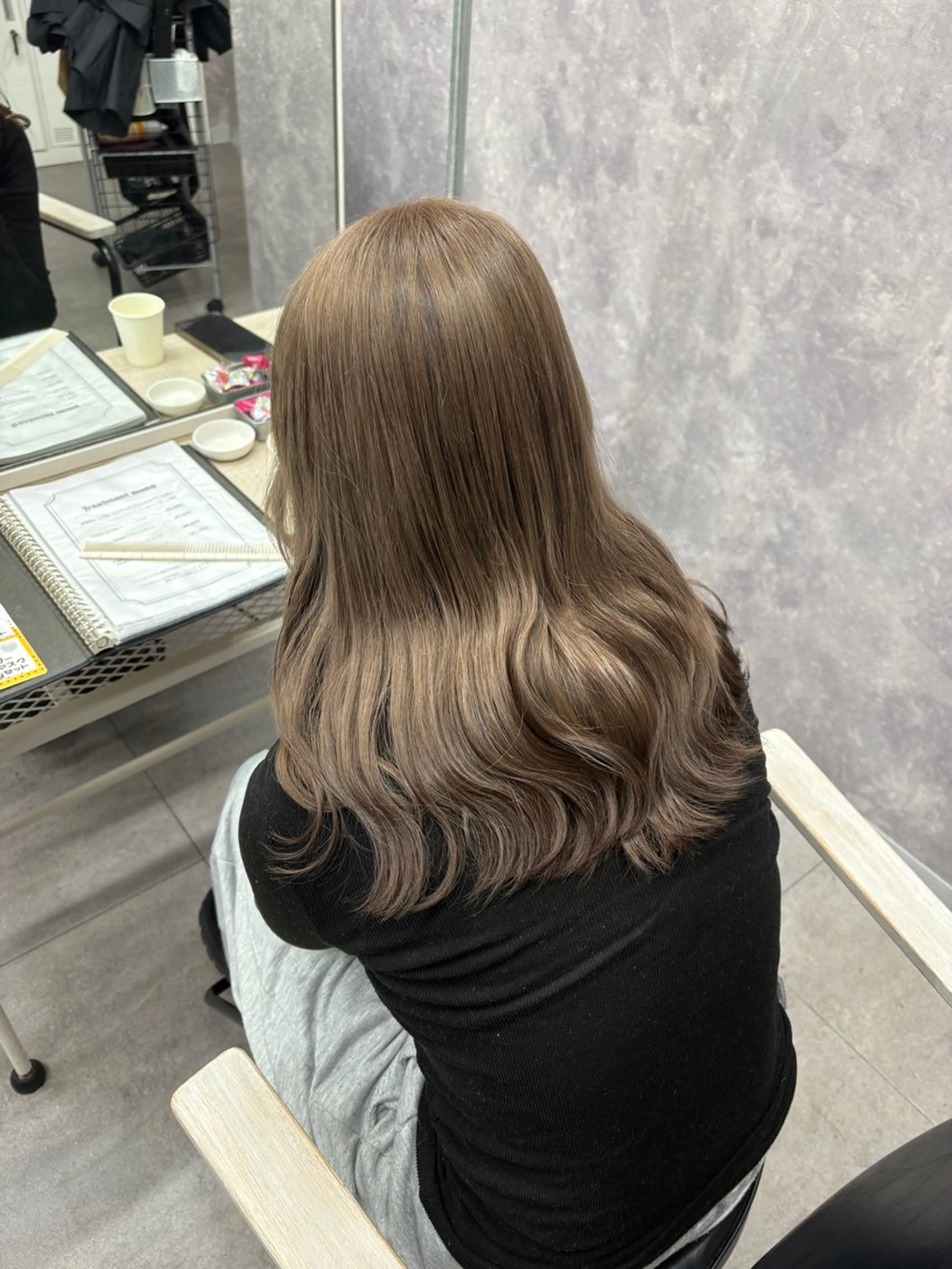 ロング ヘアカラー トリートメント ギャル⚜️巻き髪 ⚜️ちづるのヘアスタイル