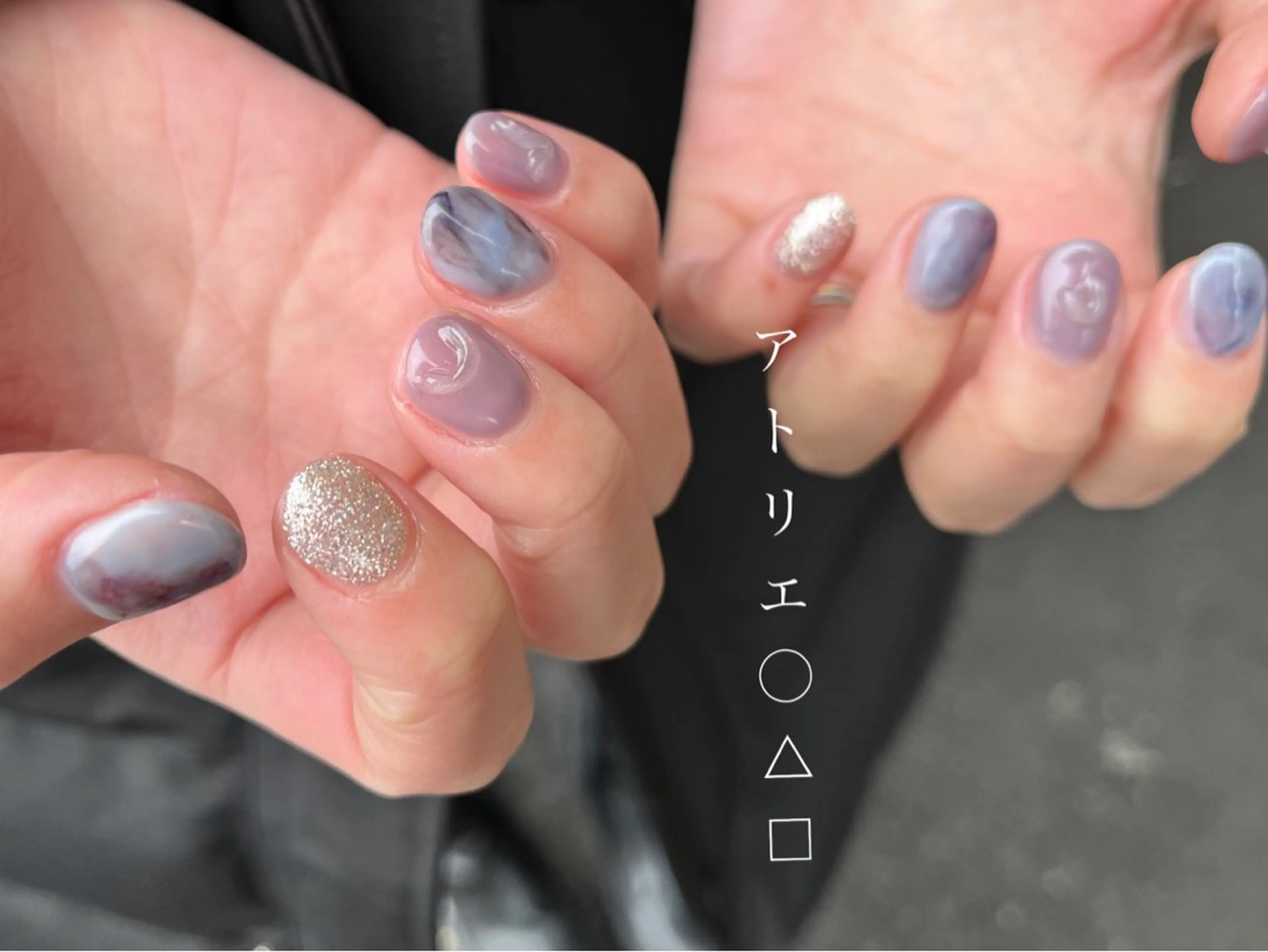 ネイル ハンドネイル アトリエ ○△□のネイルデザイン