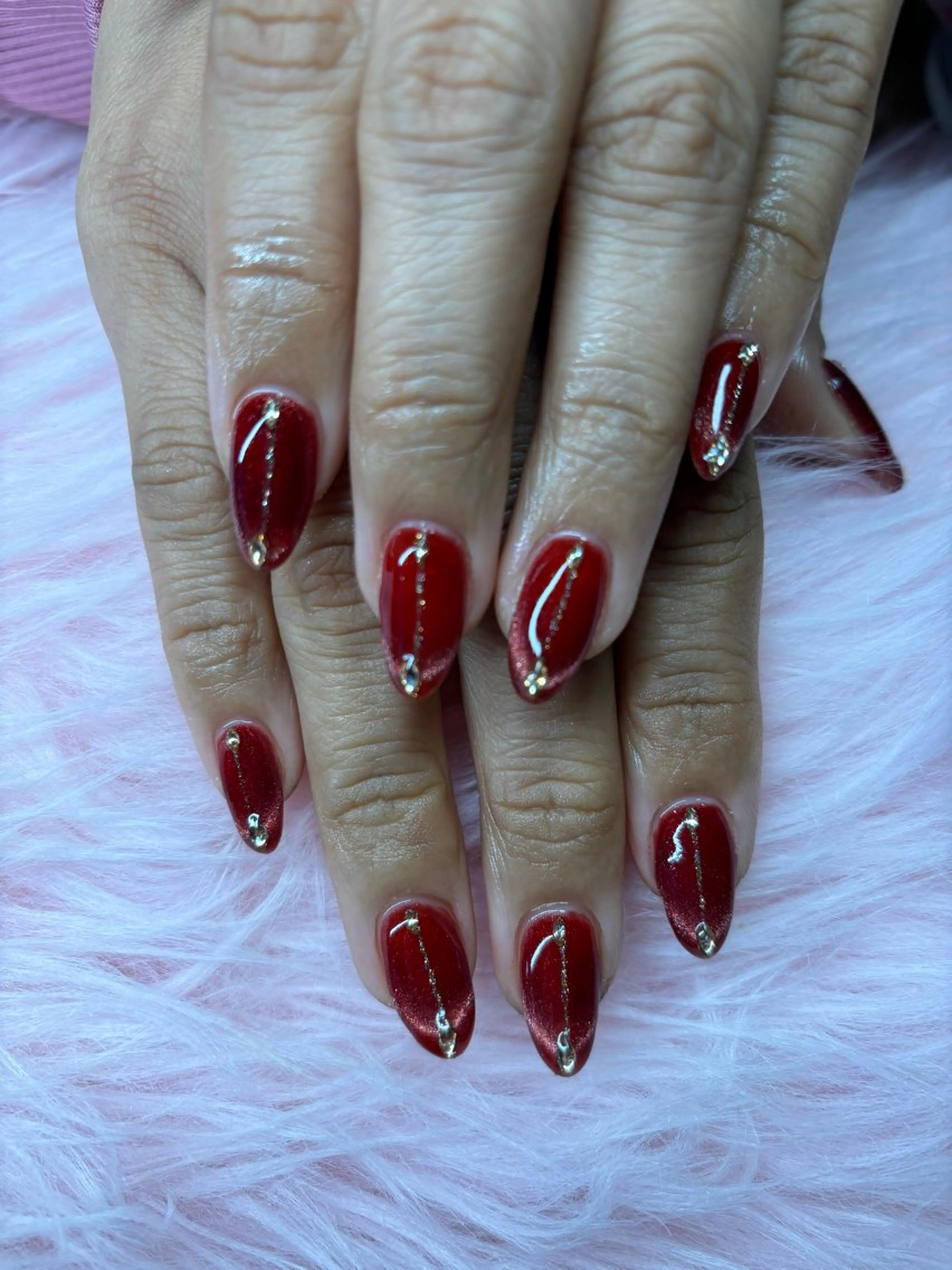 ネイル rukianail 新里のネイルデザイン