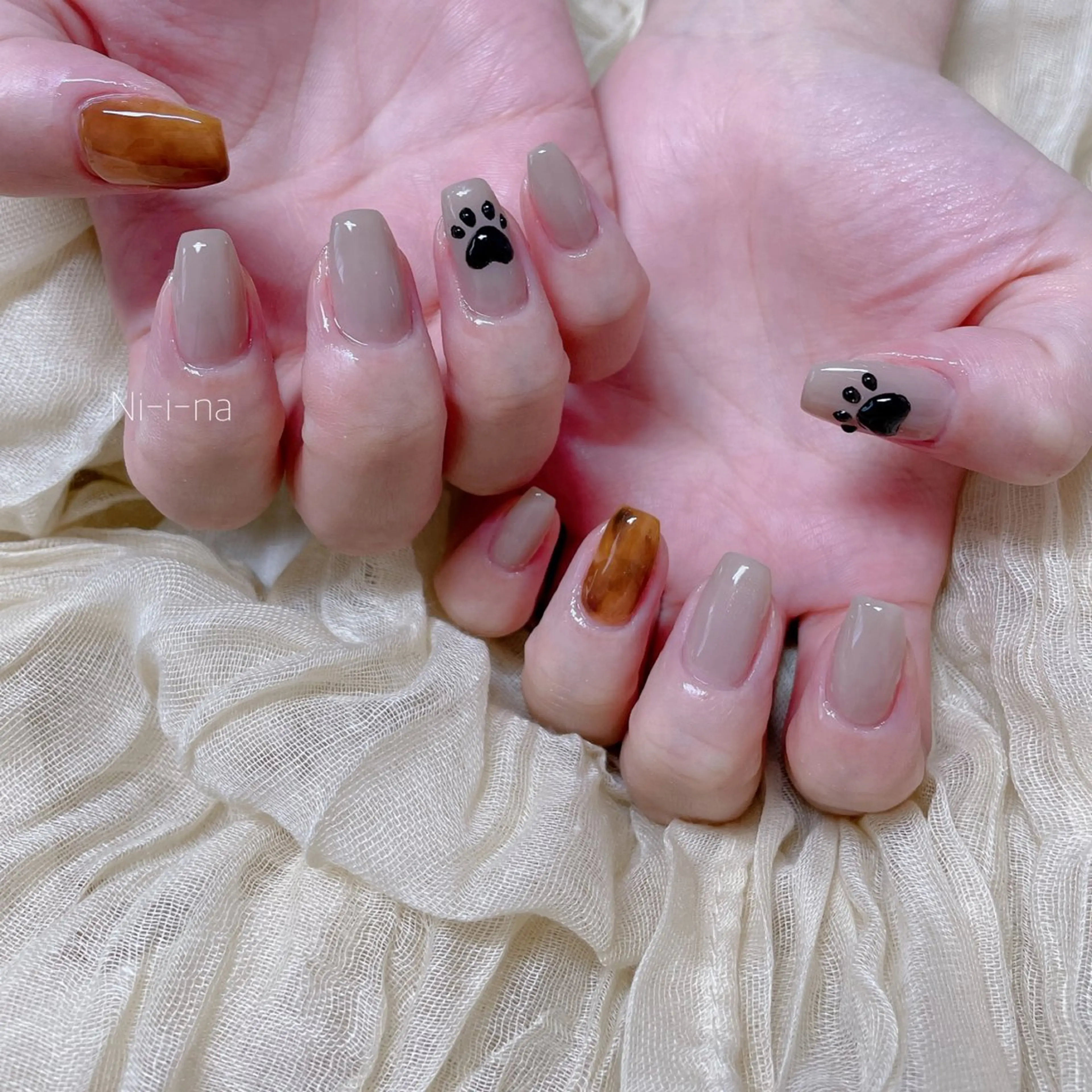 ネイル ハンドネイル nail salon Ni-i-naのネイルデザイン