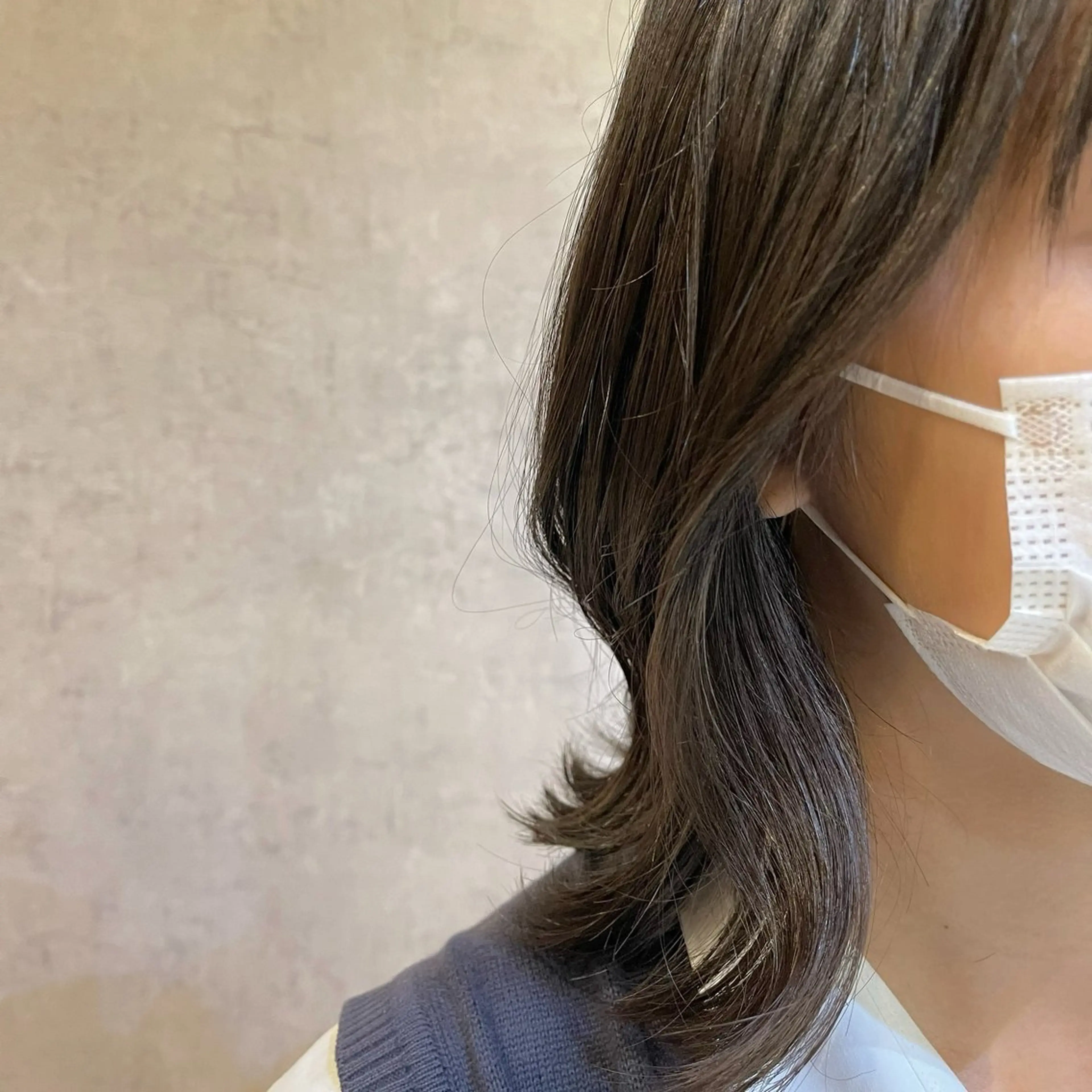 ミディアム 前隈 のりかのヘアスタイル