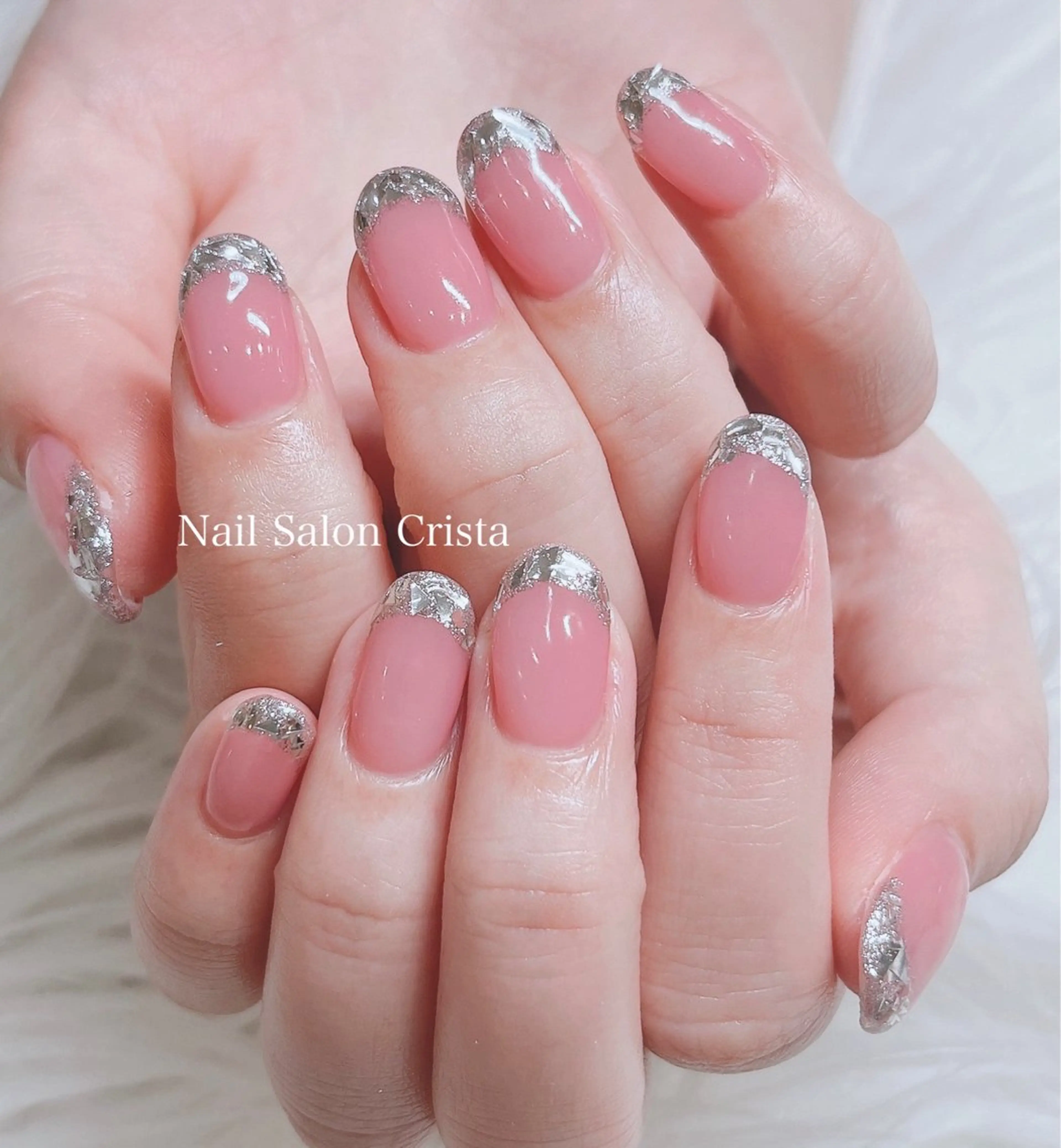ネイル フットネイル ジェルネイル マグネットネイル オフィスネイル ワンカラーネイル NAILSALON CRISTA所属・🤍CRISTA yui🤍のネイルデザイン