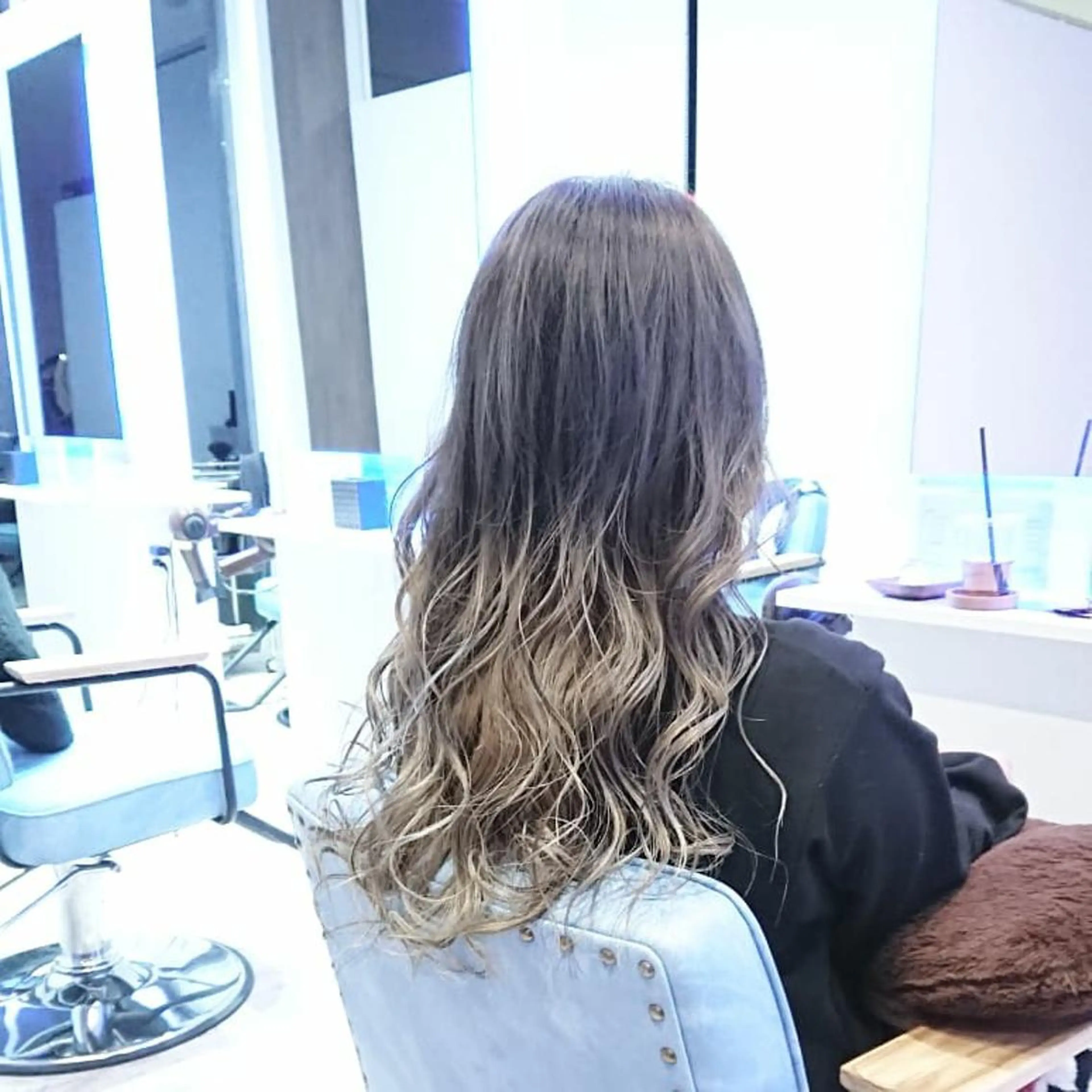 ロング カラー ヘアアレンジ 小林 伸行のヘアスタイル