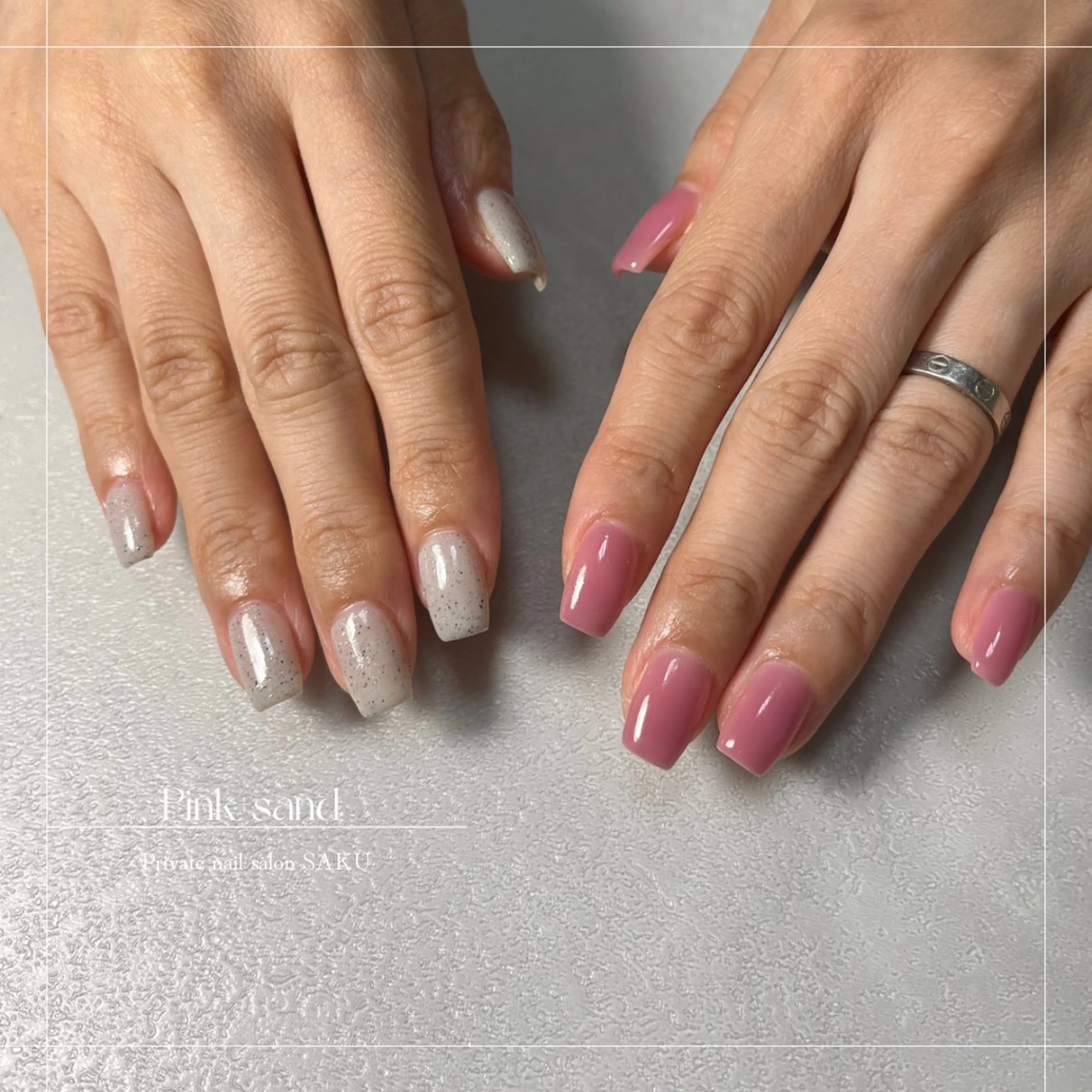 ネイル ハンドネイル SAKU  nail[サクネイル]所属・SAKU nail 作島茜のネイルデザイン