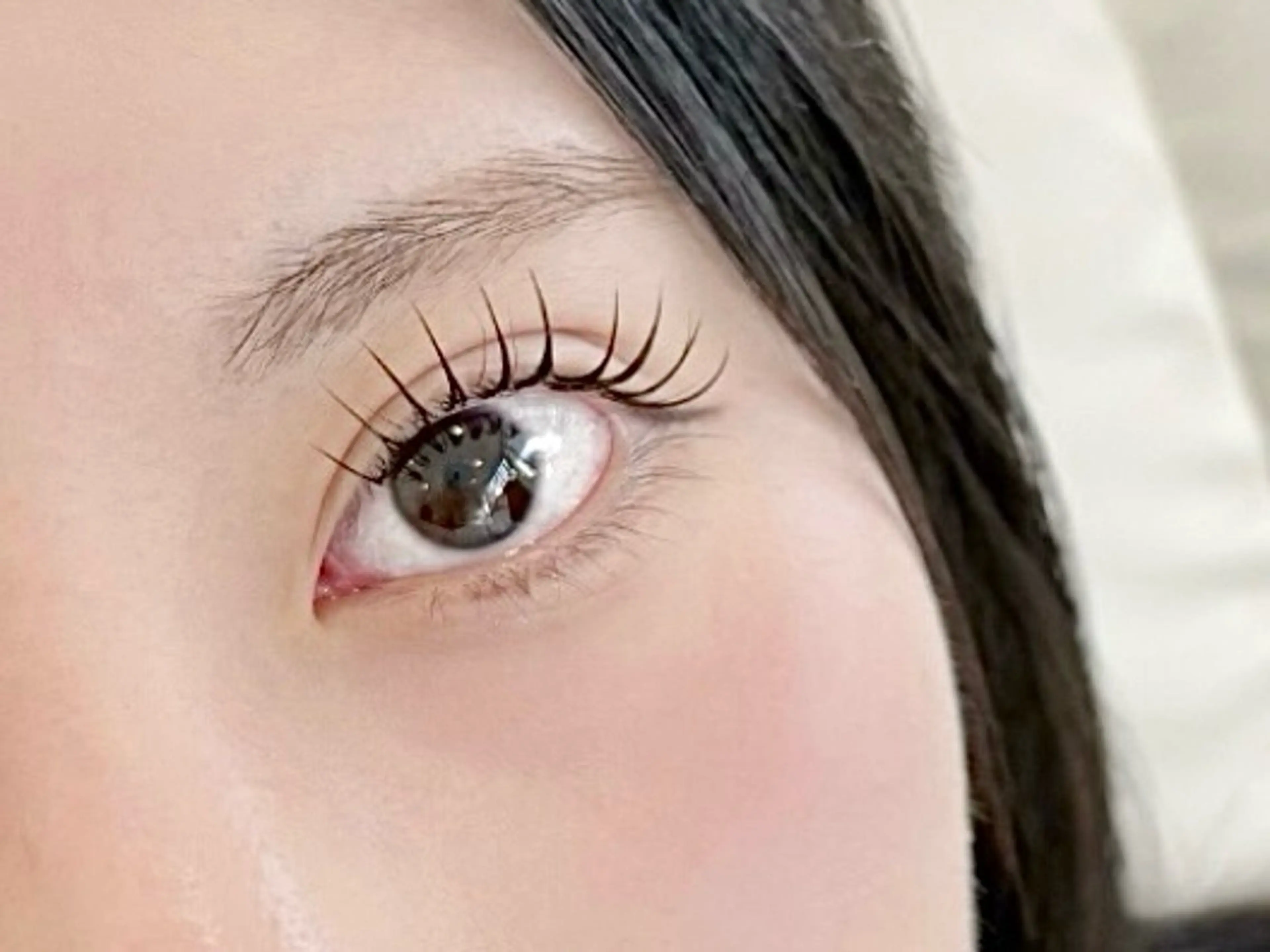 【上向きマツエク】LEDエクステ100本＋まつげパーマ（アンドヘルシー）の写真