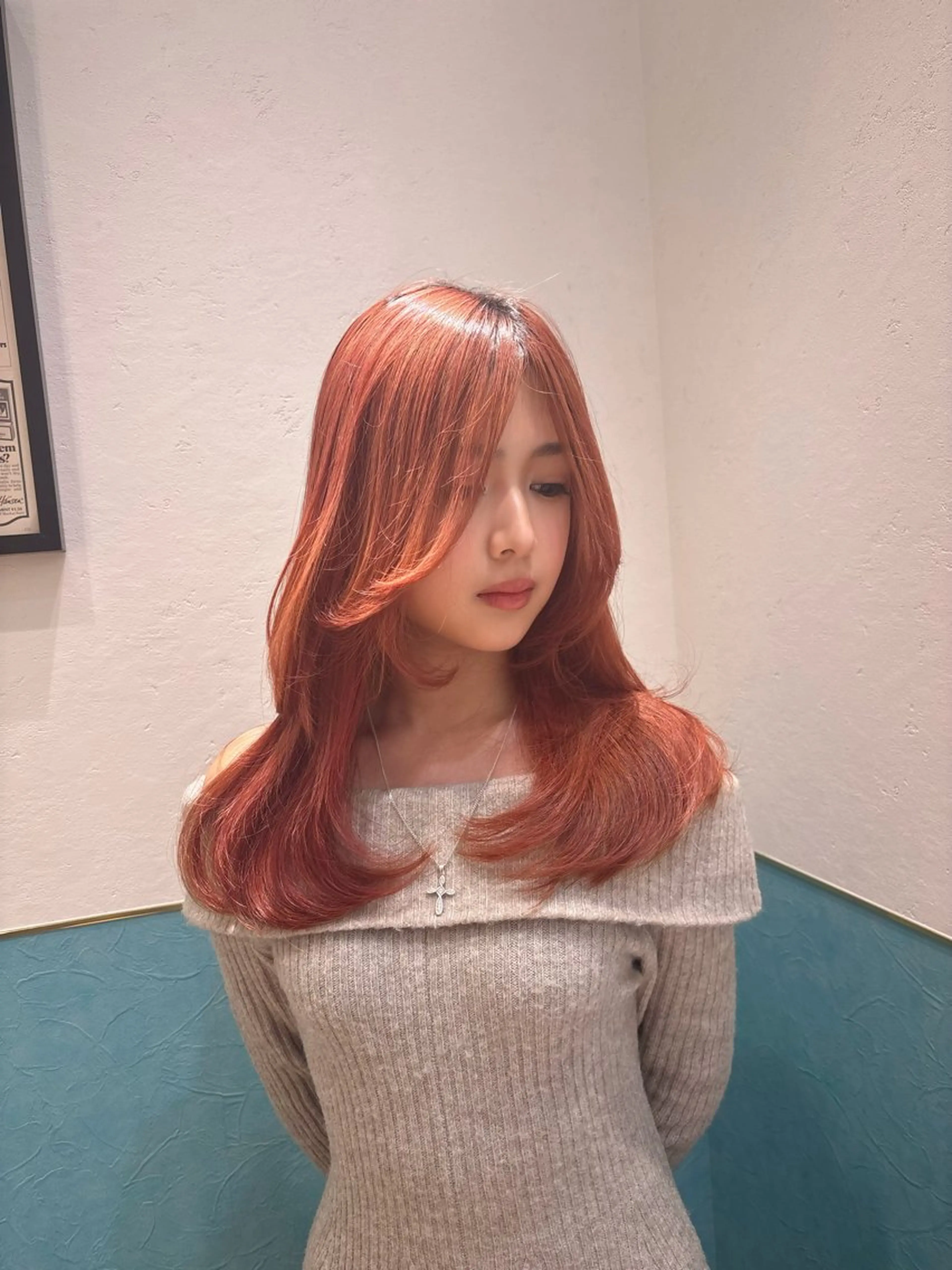 ロング 韓国🇰🇷ヘア/似 合わせショート/のヘアスタイル