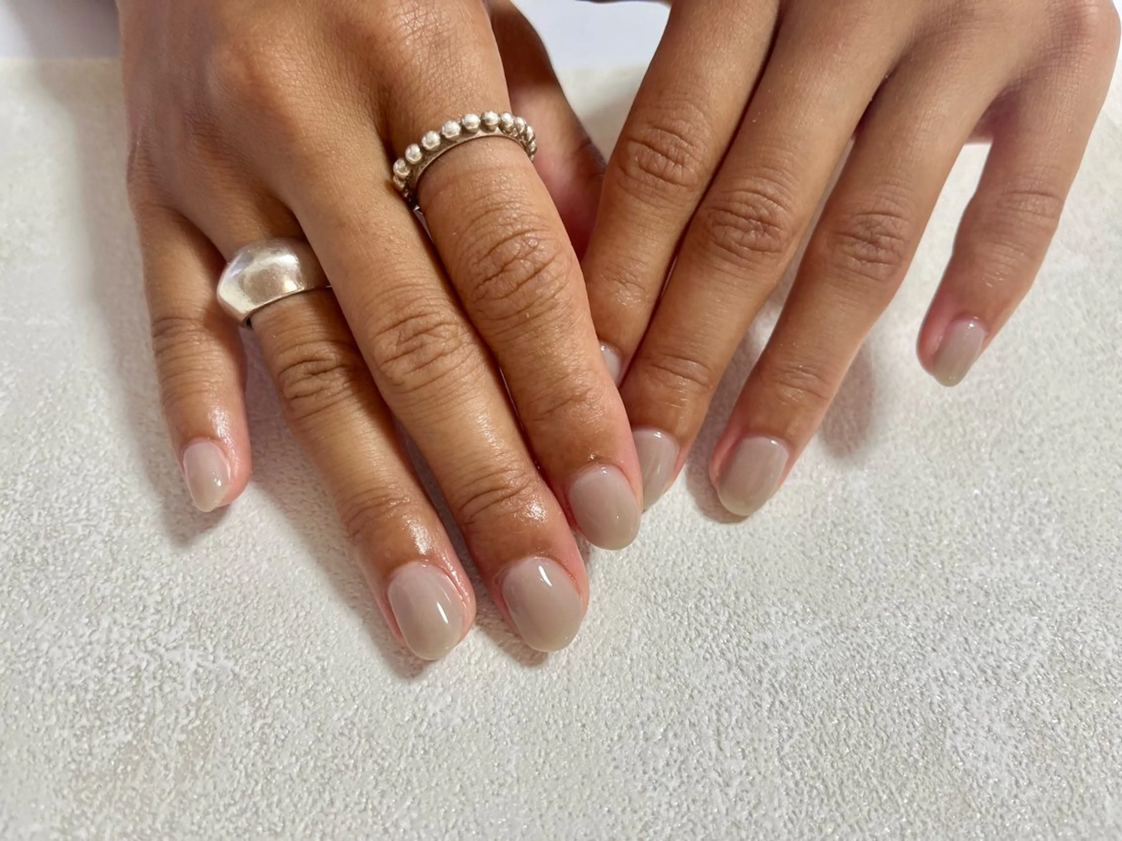 ネイル シンプルネイル ハンドネイル kiki nail たまプラーザのネイルデザイン