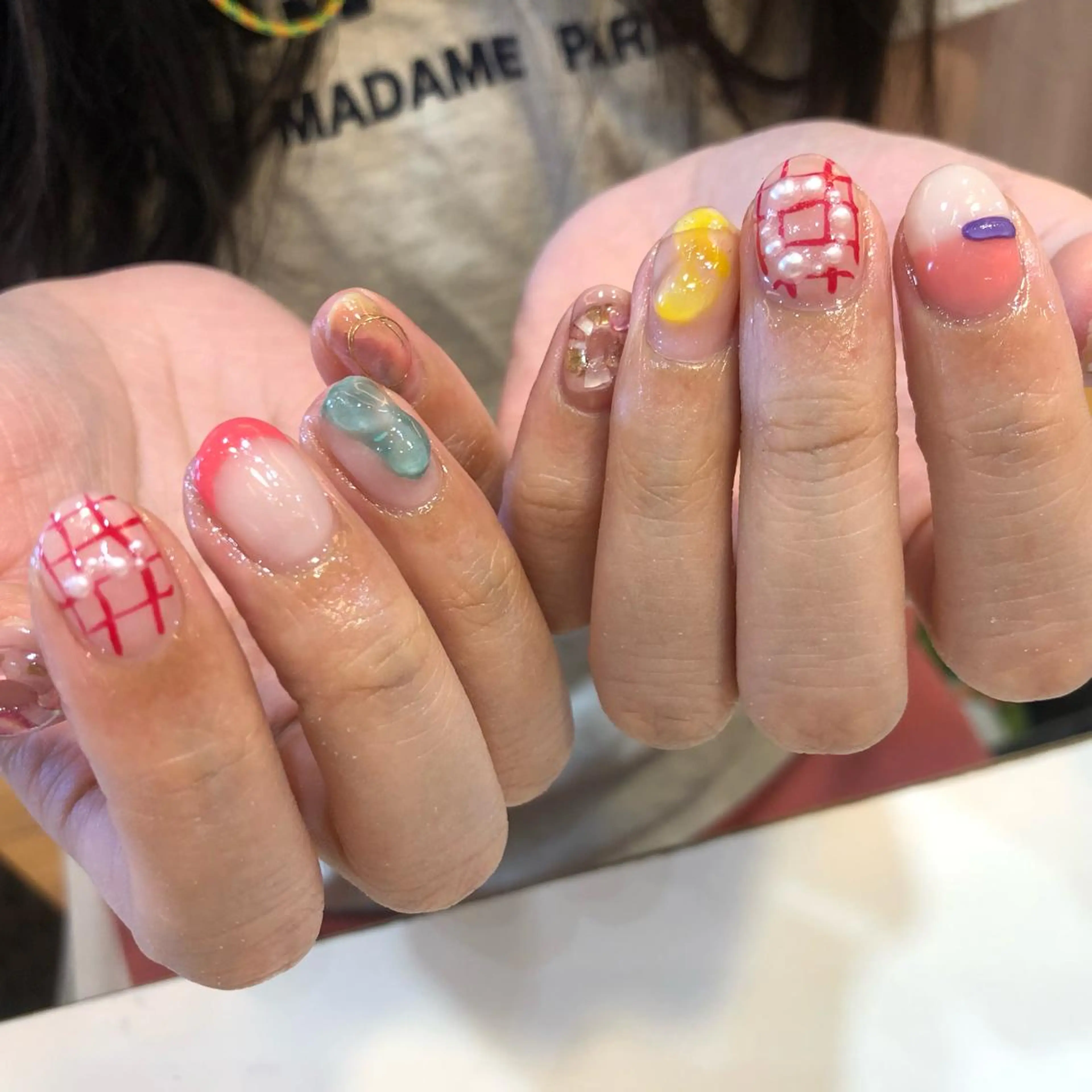 ネイル ハンドネイル yurina/ パラジェル認定サロンのネイルデザイン