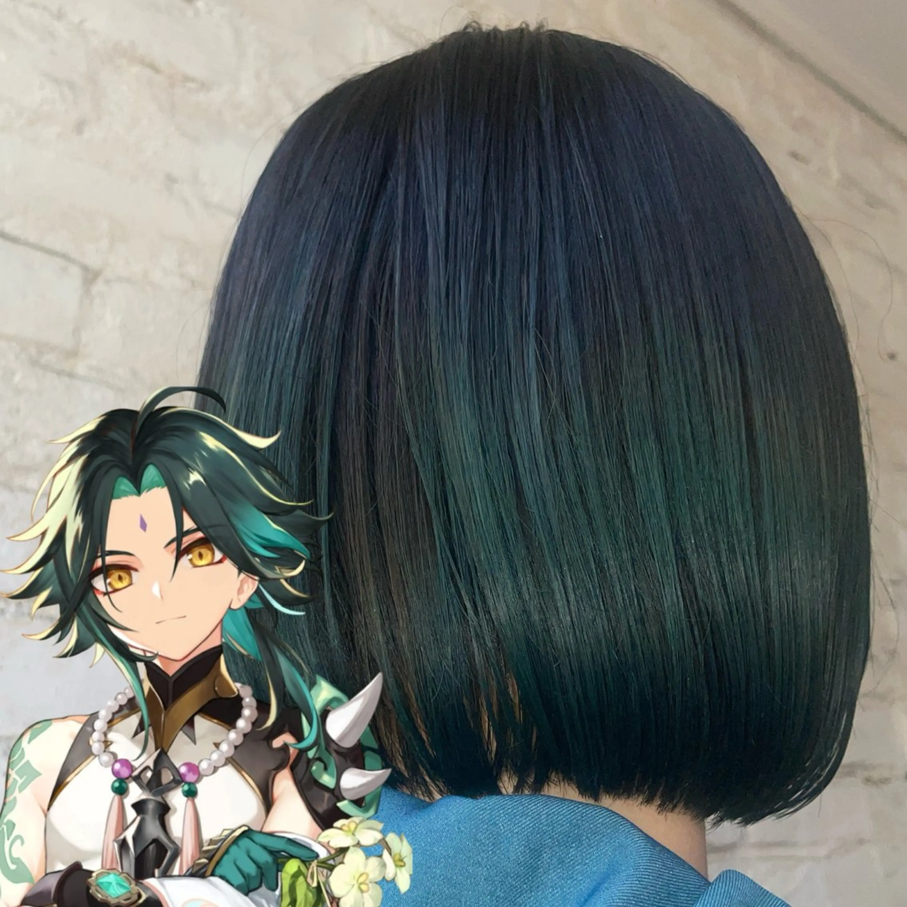 ショート カラー カット ヘアカラー カライング所属・ズミ/垢抜けレイヤー 🦖透明感カラーのヘアスタイル