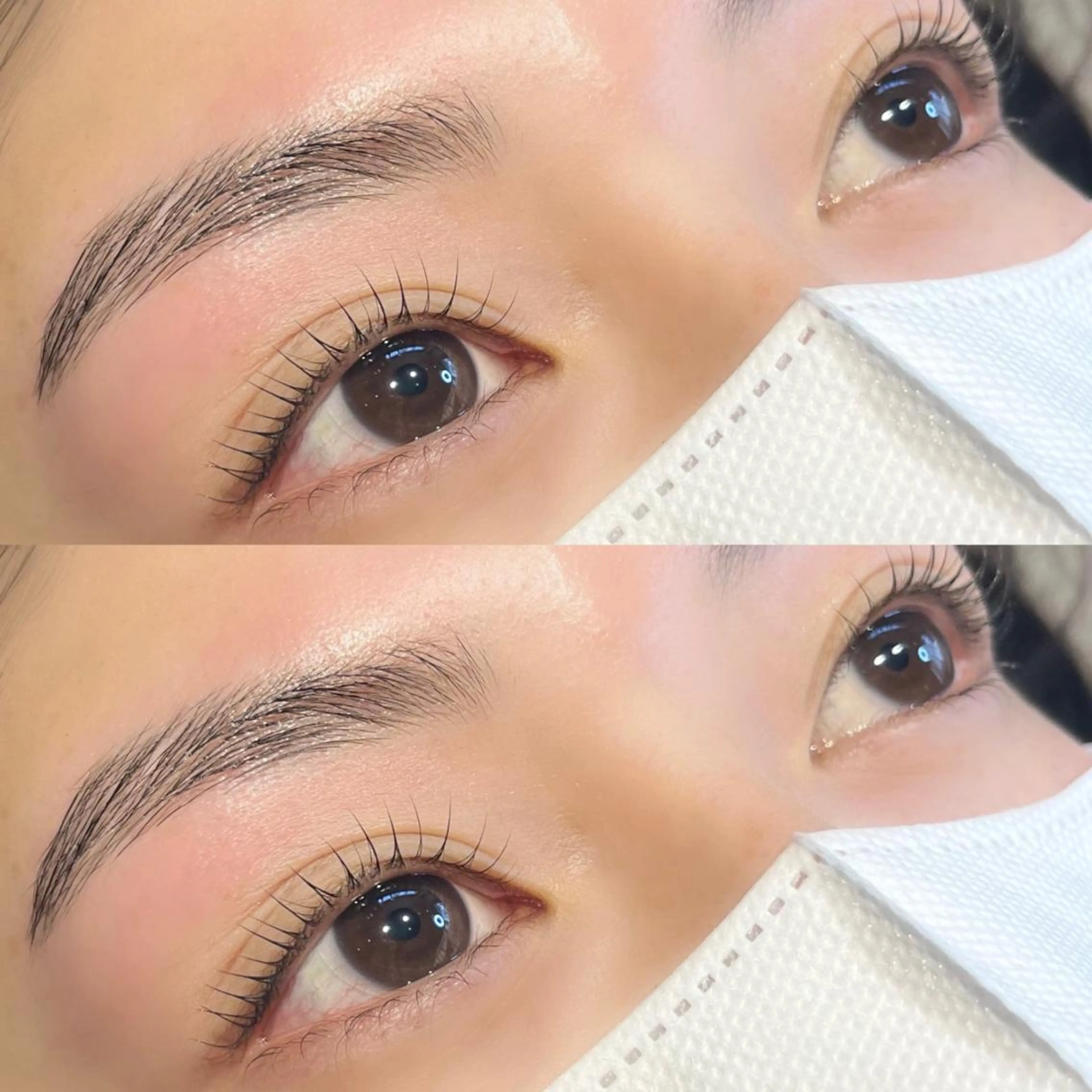 《4回目以降》パリジェンヌラッシュリフト+アイブロウWax♡コーティング仕上げ付き✨¥11450の写真