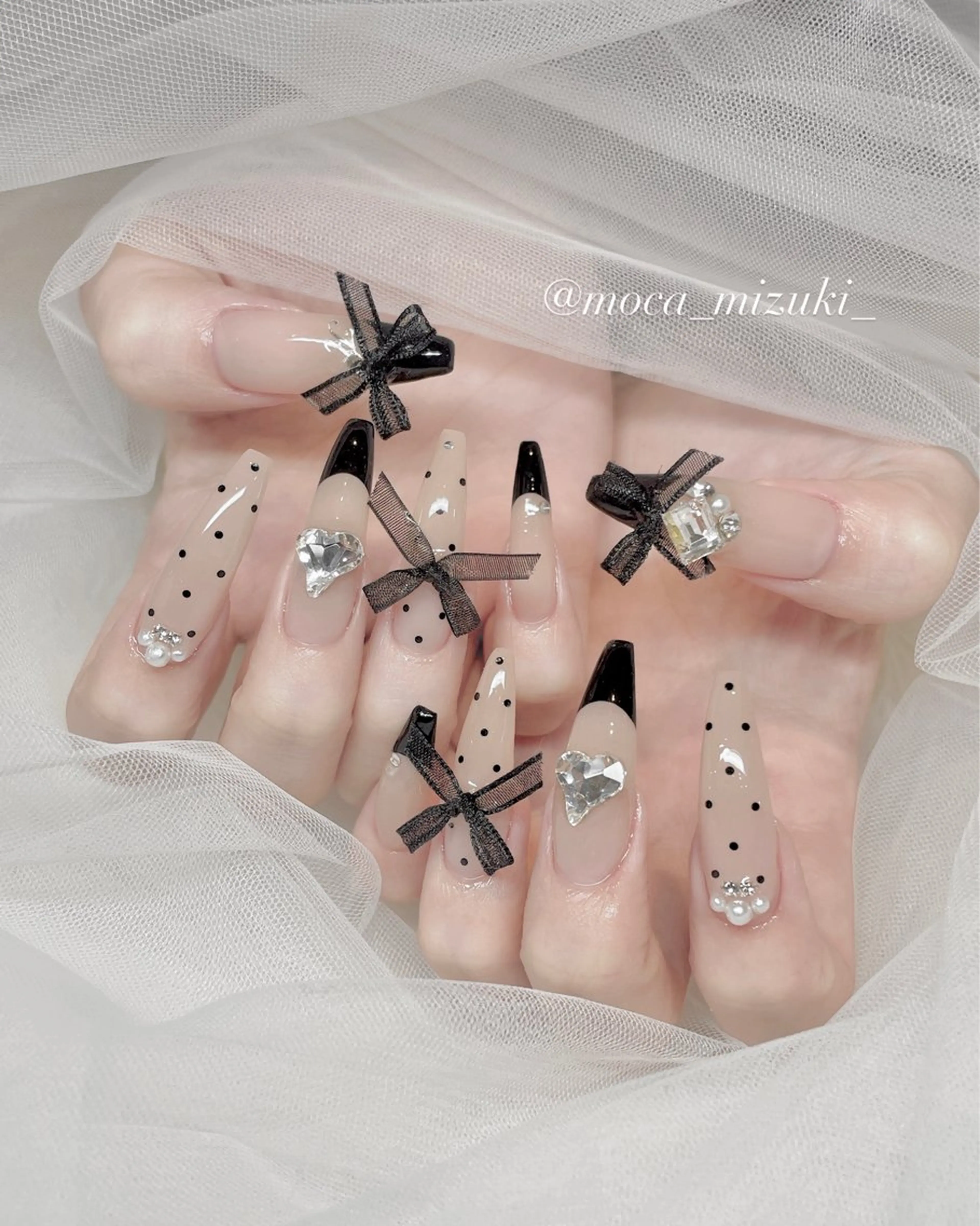 🍒ミニモ初回限定価格🍒10本アート【オフ・ケア込み】の写真