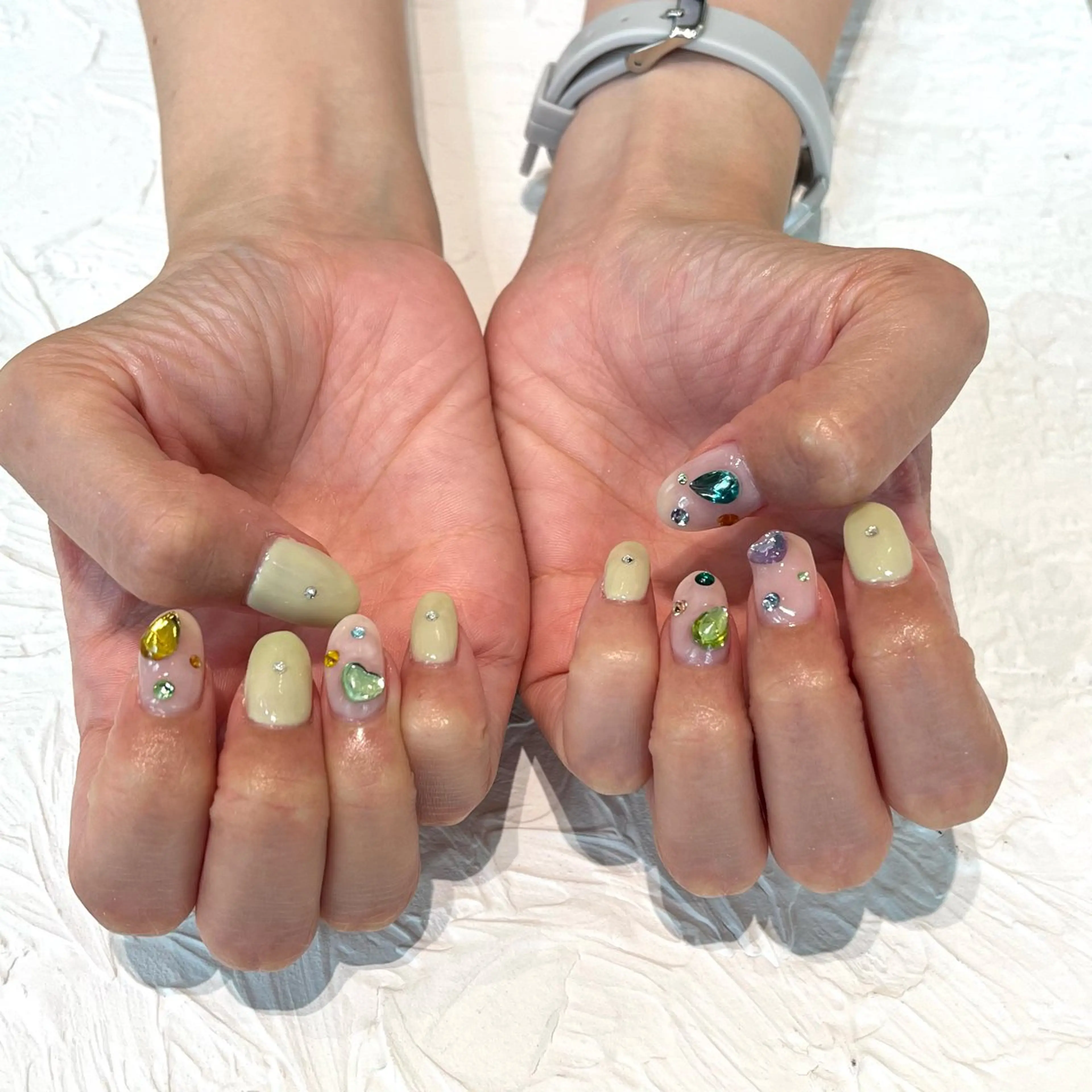 ネイル 四之宮 百花のネイルデザイン