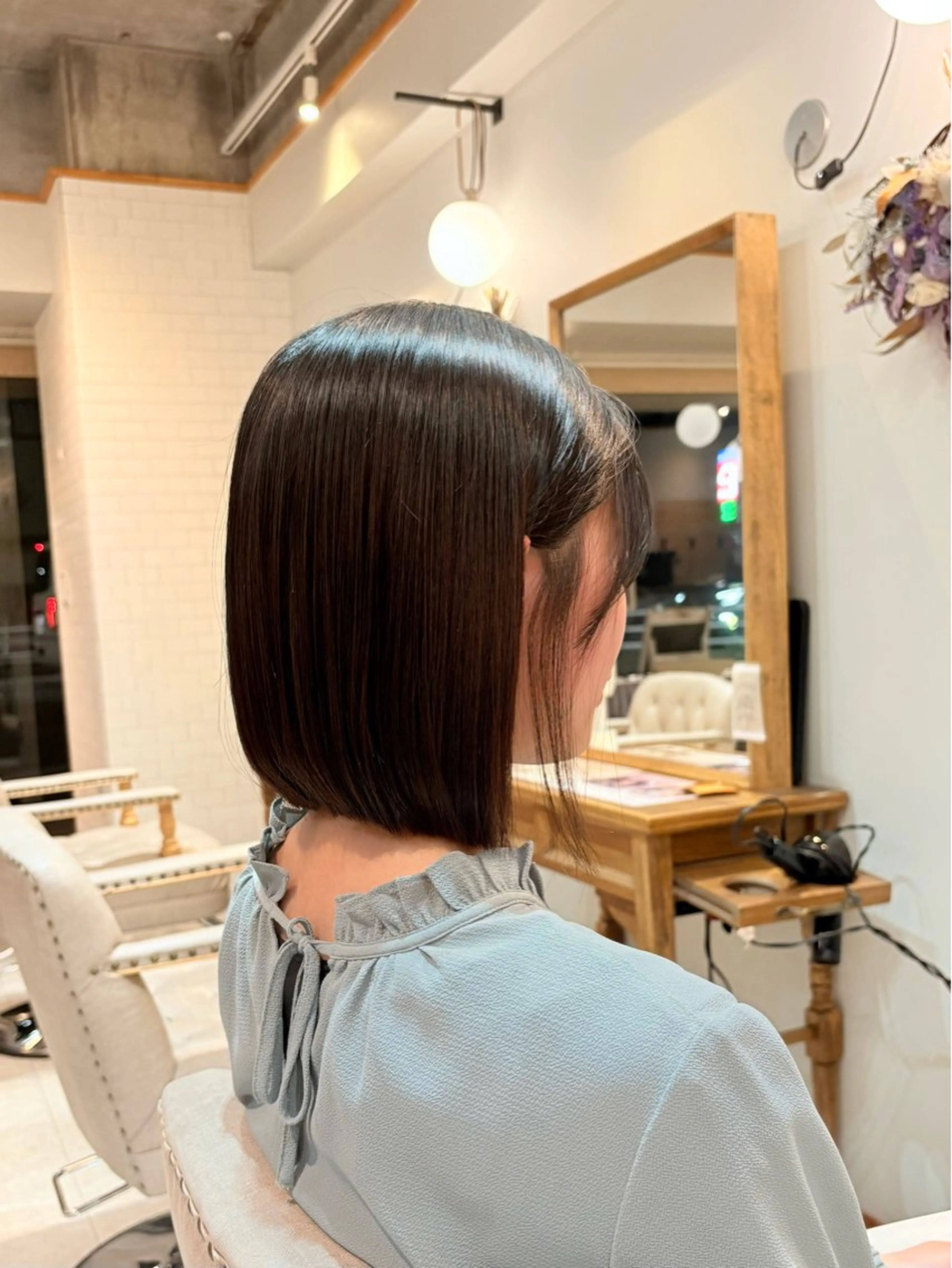 ミディアム Anree所属・ゆとり 茨木/大阪/パーマのヘアスタイル