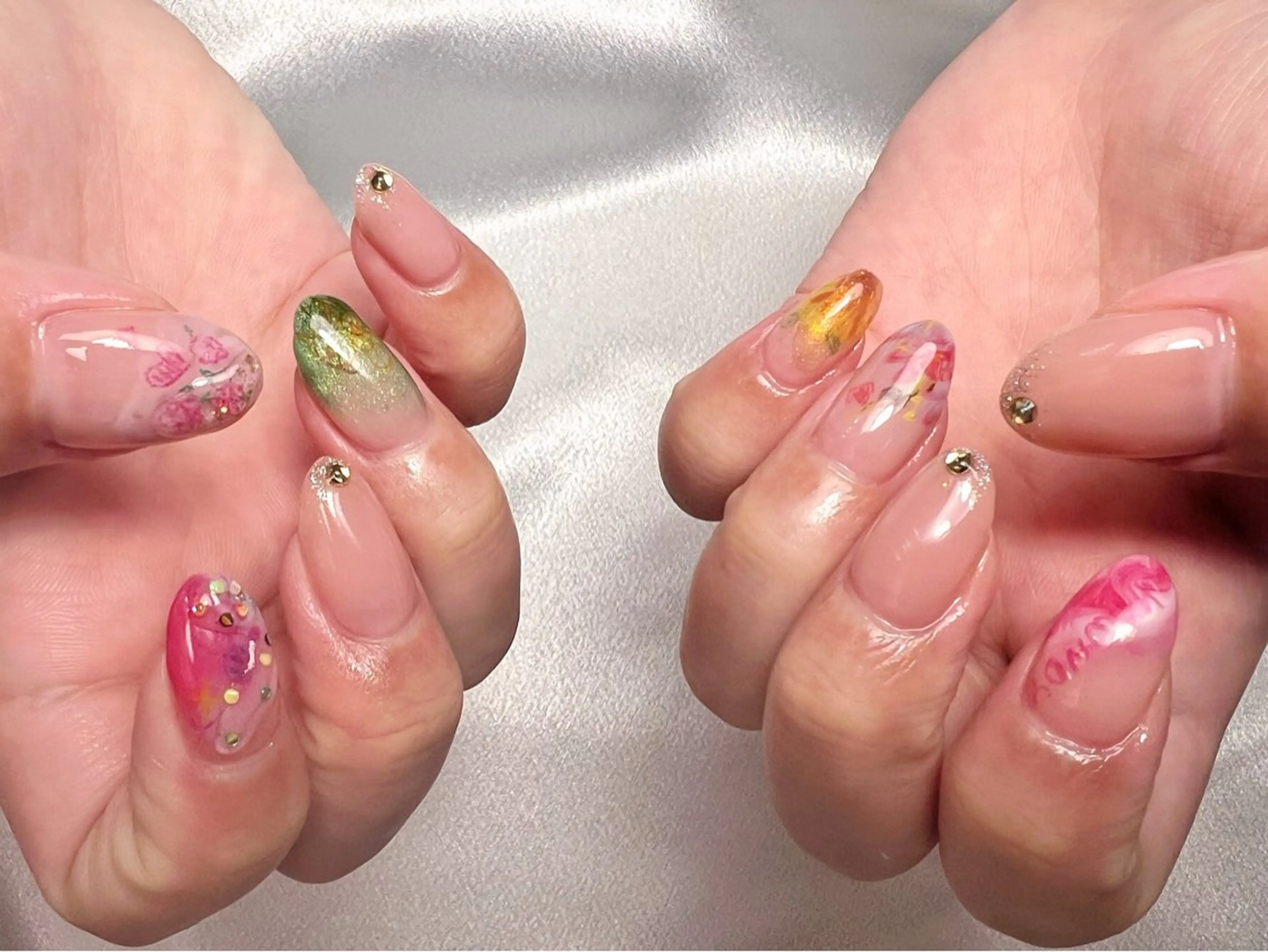 ネイル ニュアンスネイル À  LANA所属・NEWオープン À LANAのネイルデザイン