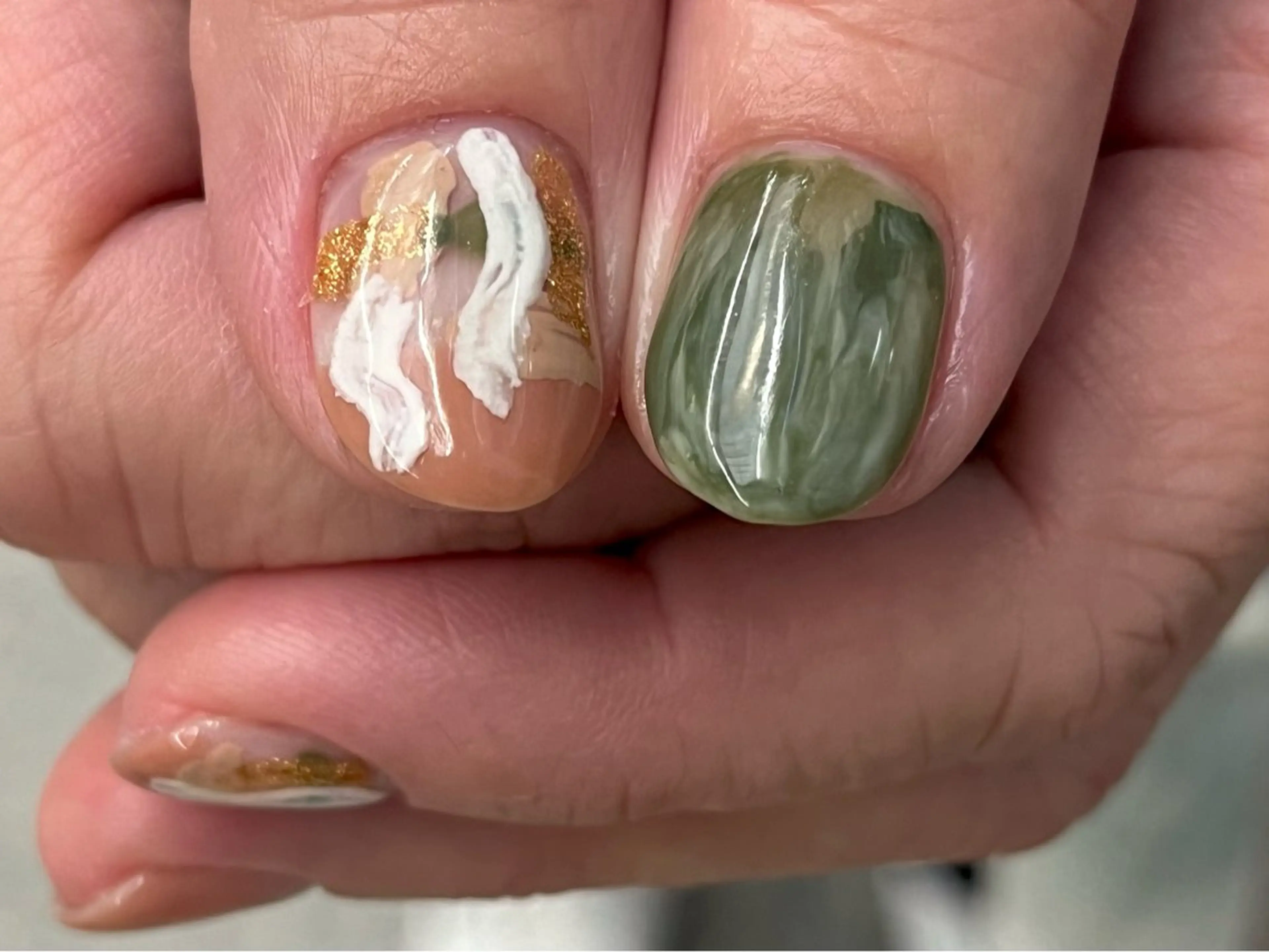 ネイル ハンドネイル calla NAIL南森町店所属・calla/南森町/ パラジェルのネイルデザイン