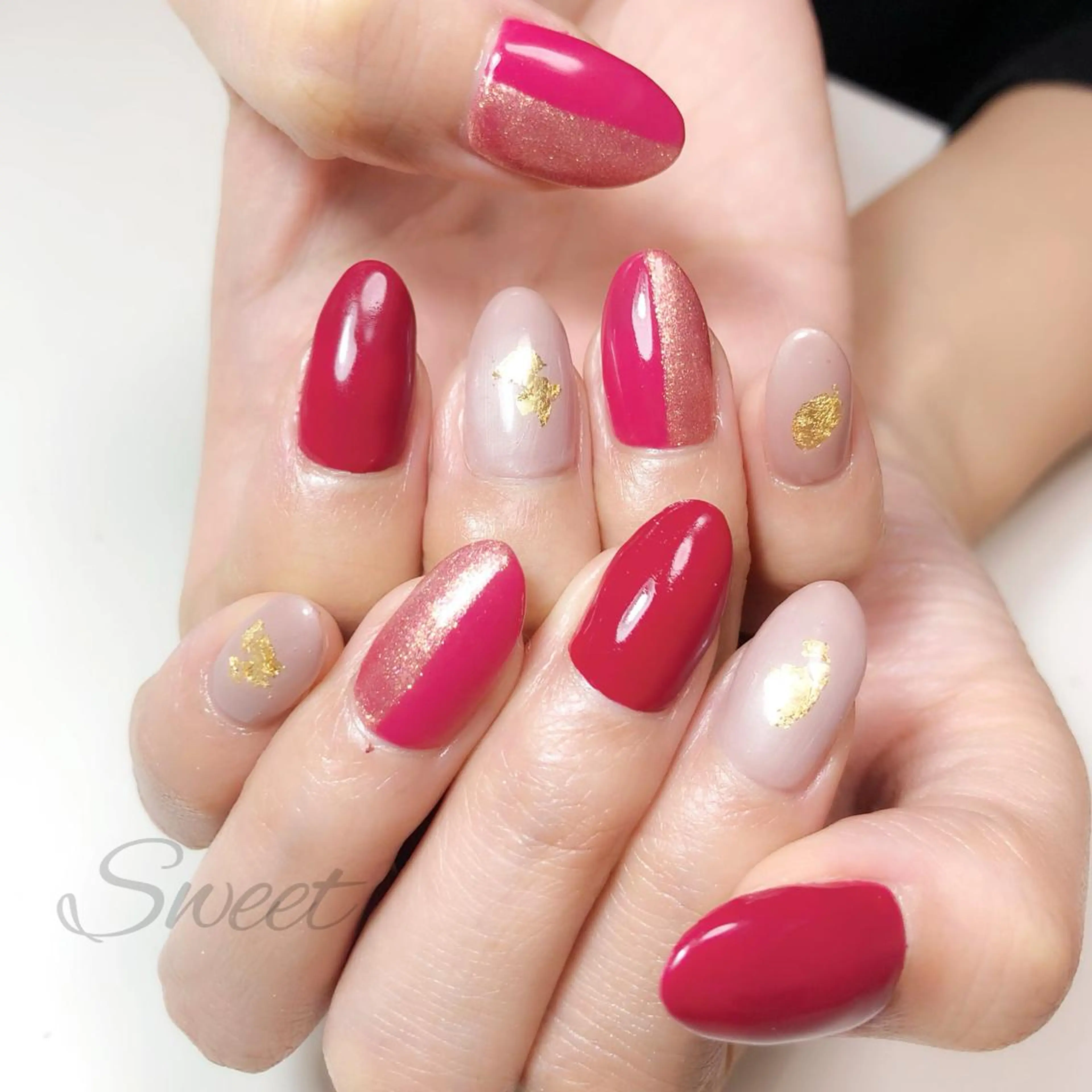 ネイル sweet 仲野陽子のネイルデザイン