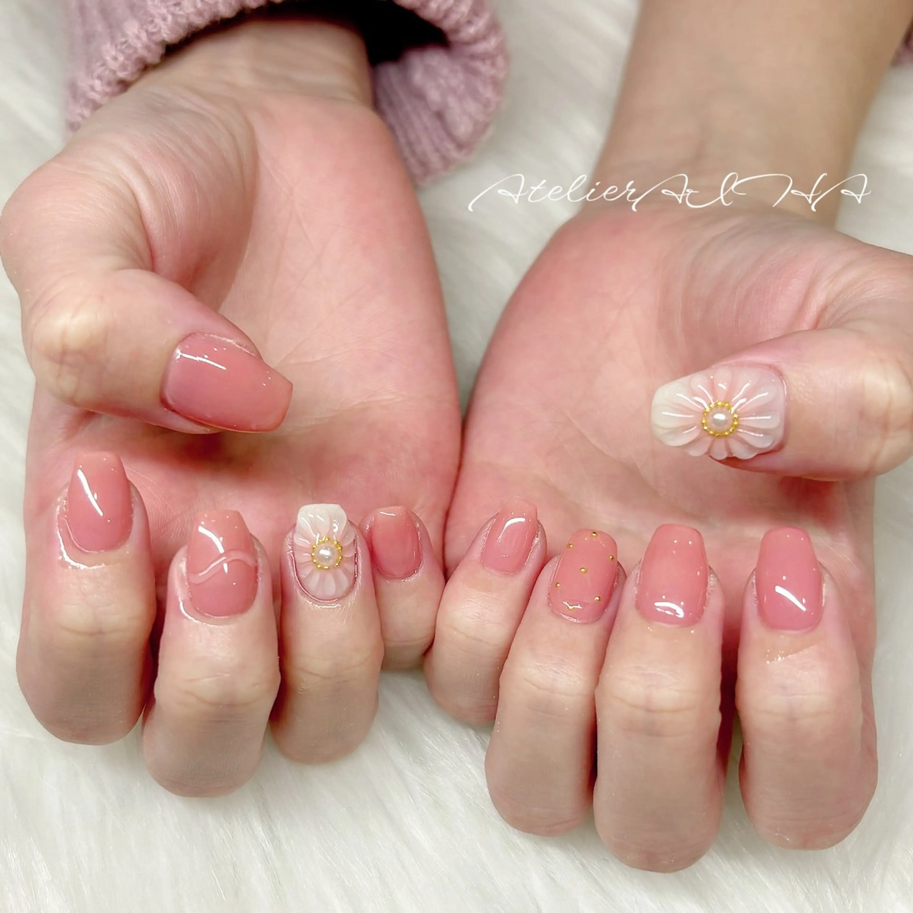 ネイル ハンドネイル アトリエAIHA所属・アトリエAIHA★ フィルイン推奨サロンのネイルデザイン