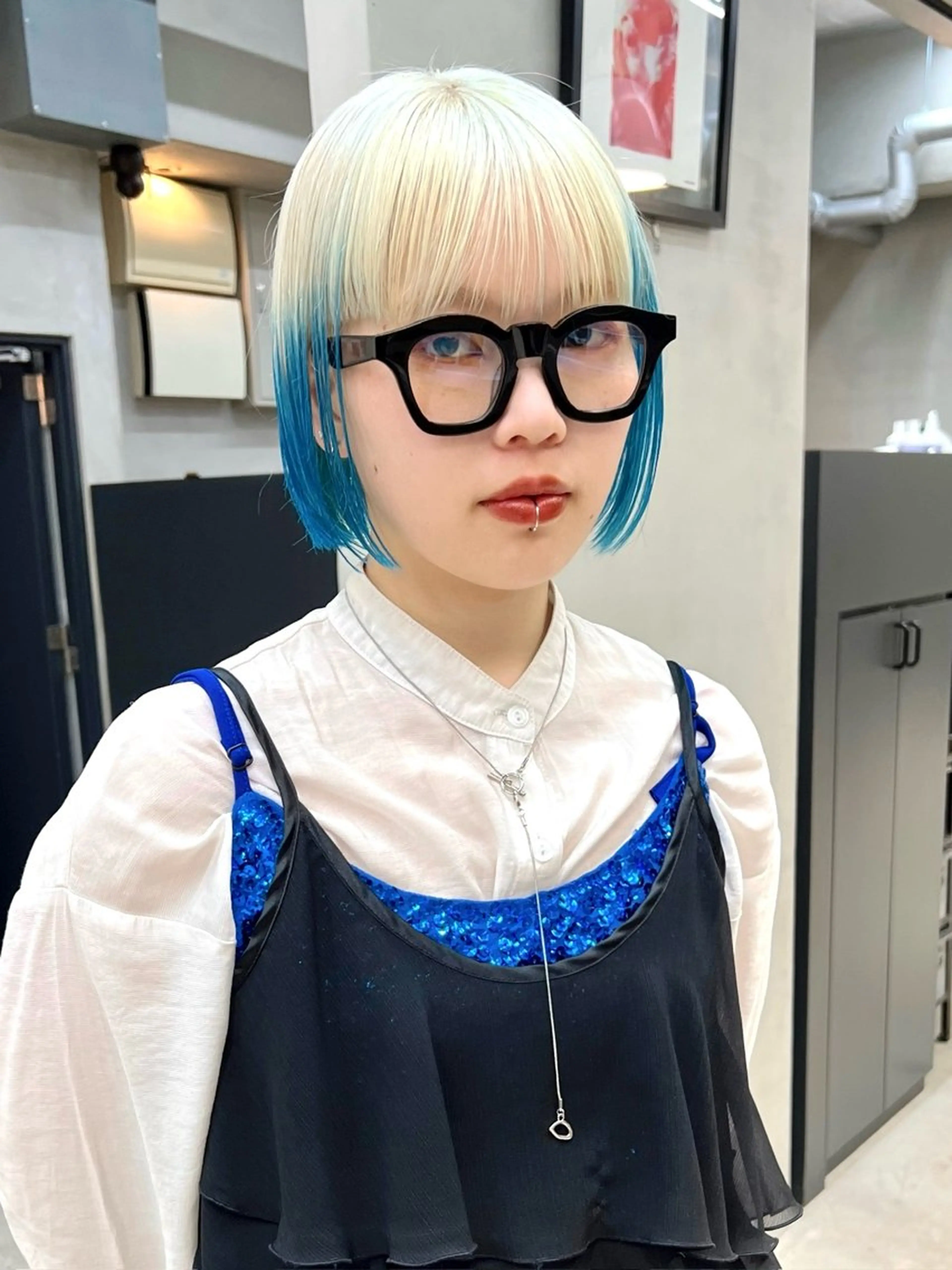 ショート カラー ボブ カット ヘアカラー トリートメント デザイン/レイヤー Kaito🐩/栄のヘアスタイル