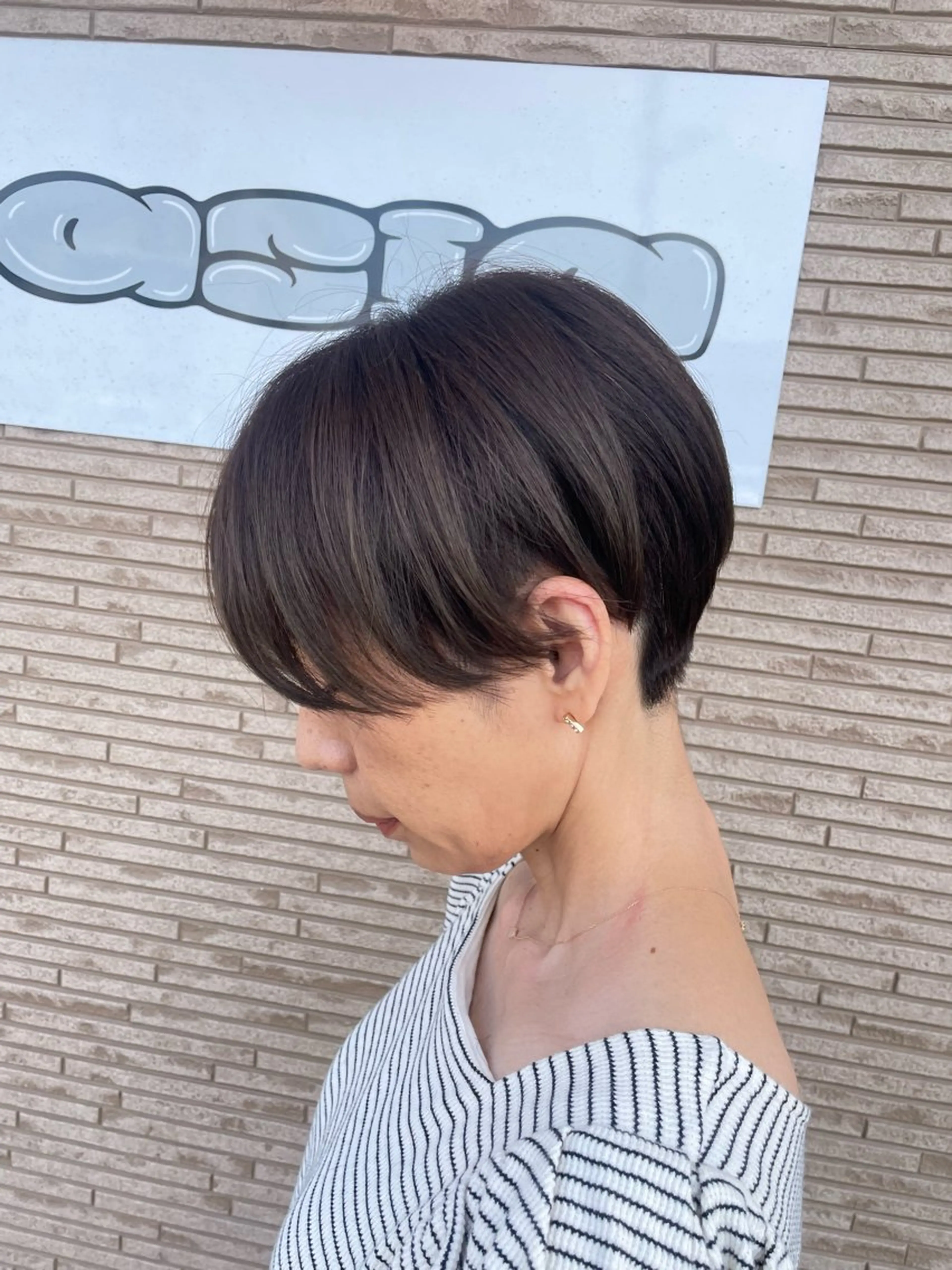 ショート ショートヘア アジアエス所属・谷山清和 ゆうやのヘアスタイル