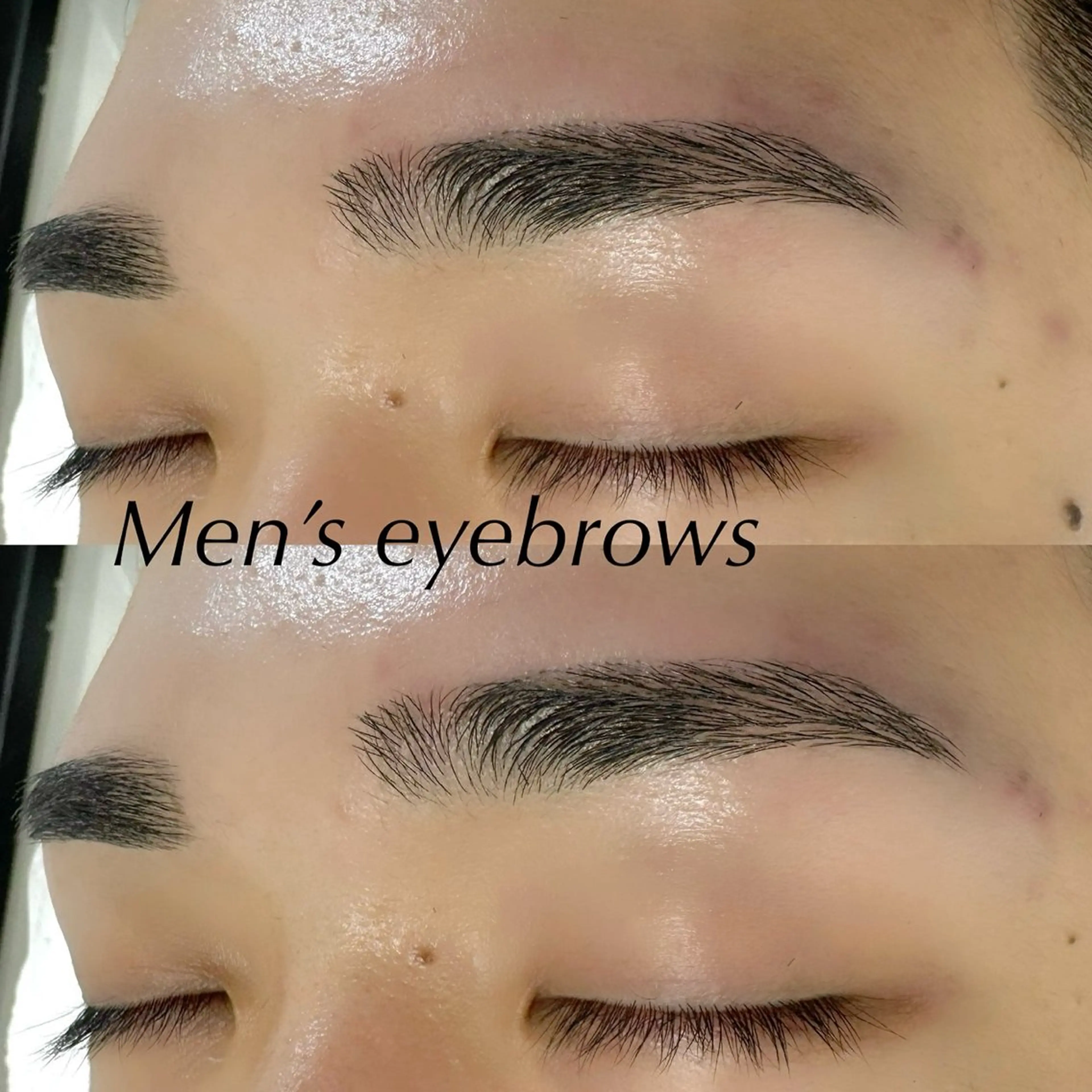 メンズ アイブロウ Gemmy eye FUJIIのマツエク・マツパデザイン