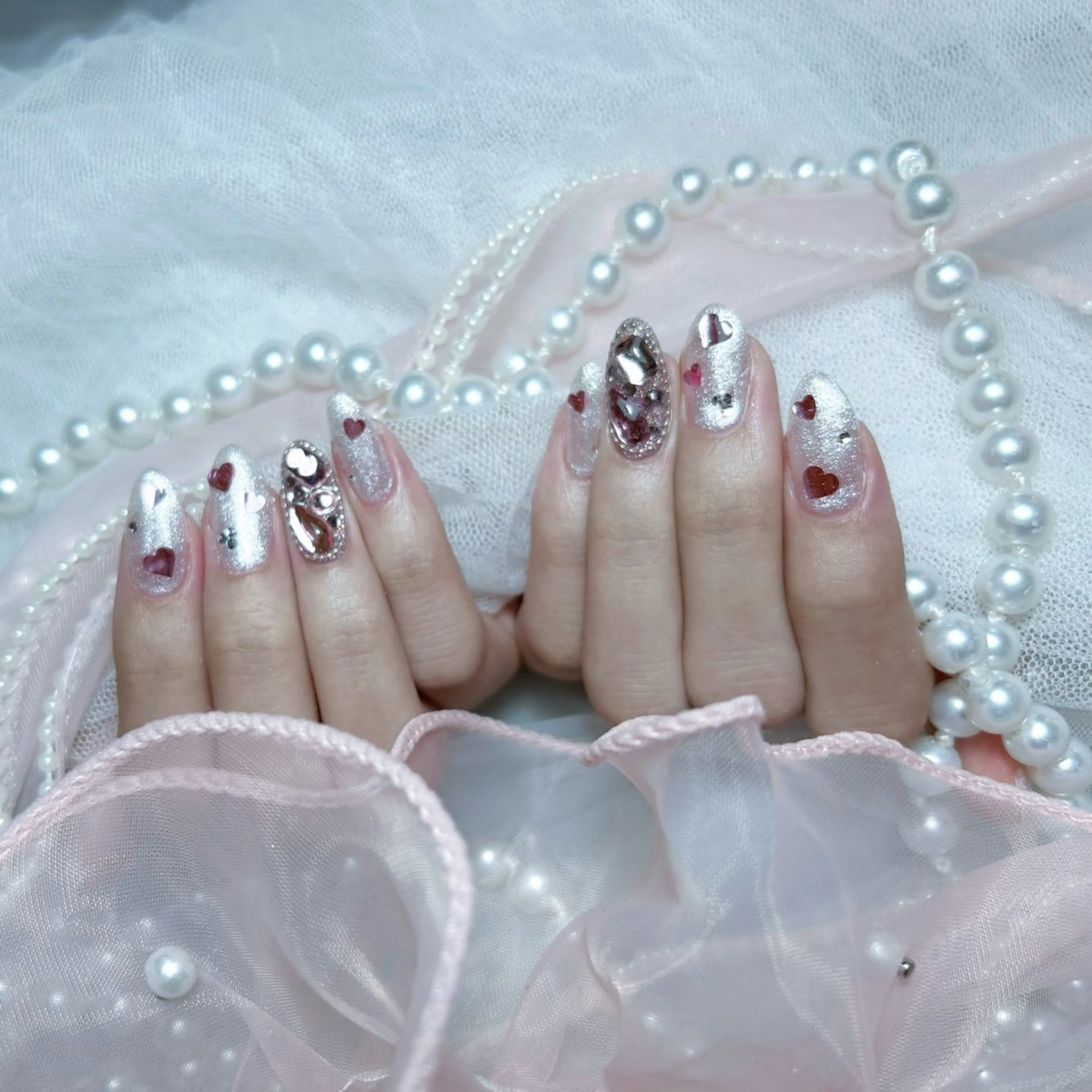 ネイル Yudia🩵 Yuiのネイルデザイン