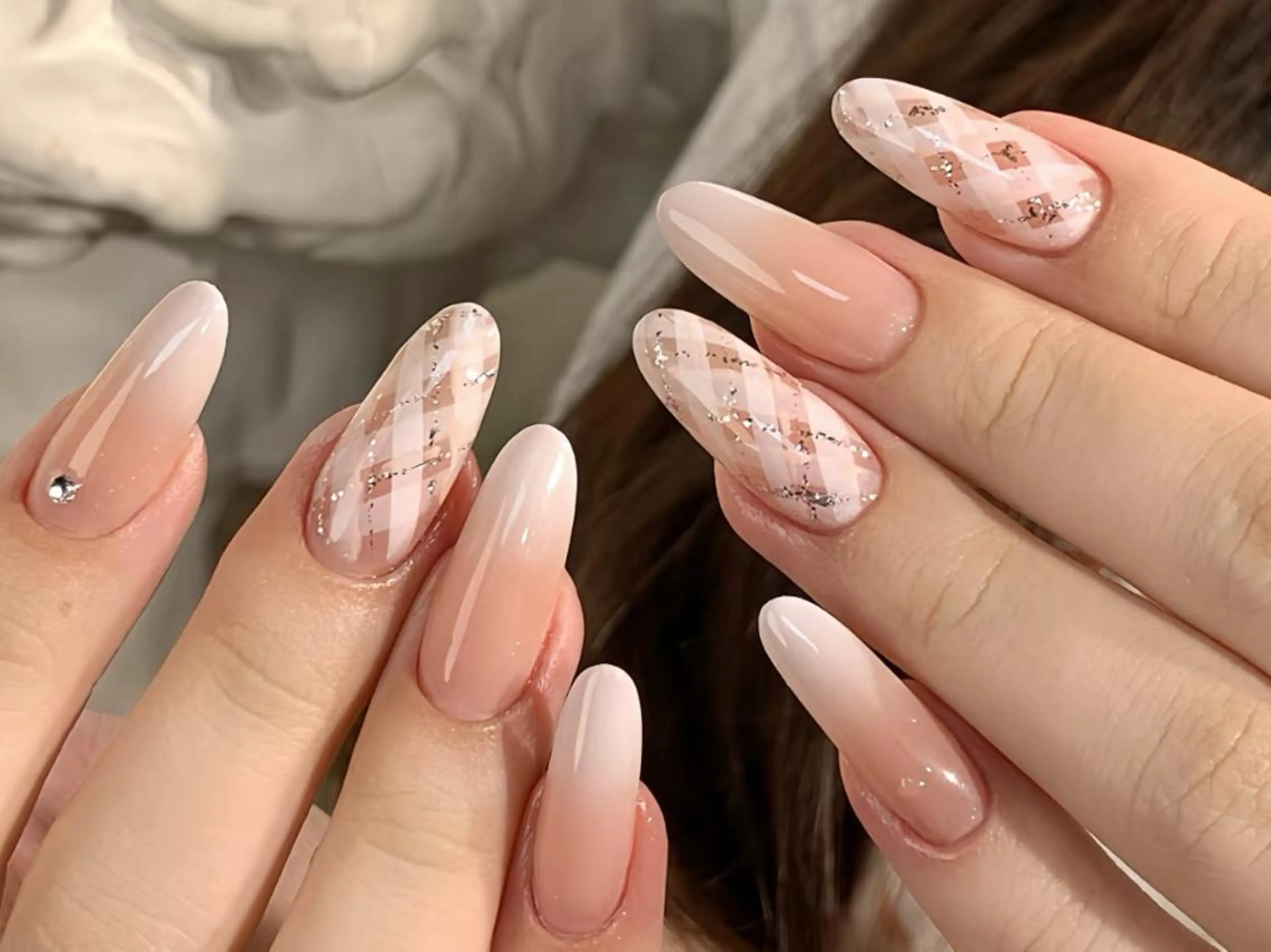 ネイル ハンドネイル By moonネイル 🌷ワンホン/韓国風のネイルデザイン