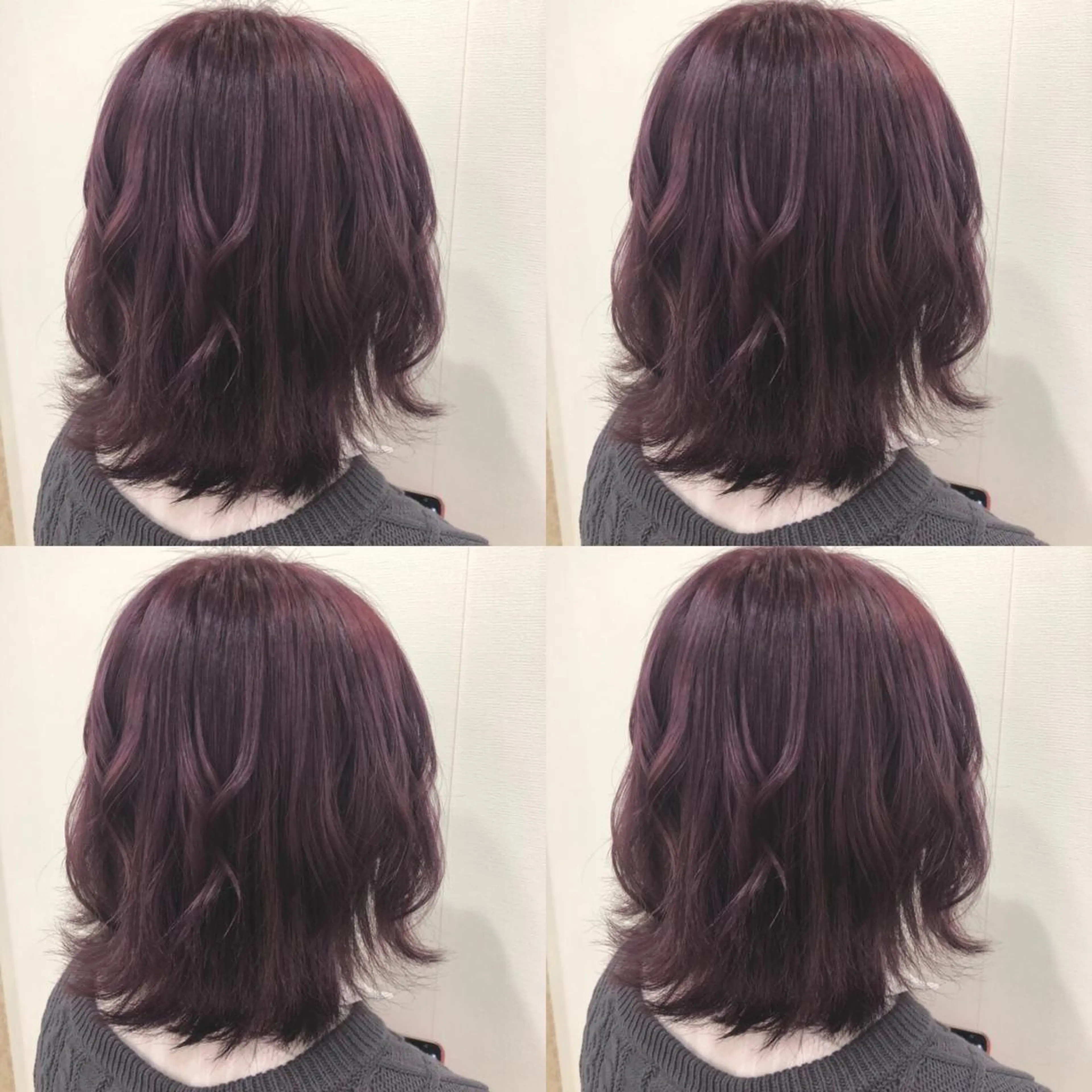 ミディアム カラー パープルカラー 🌷MAYU 🌷のヘアスタイル